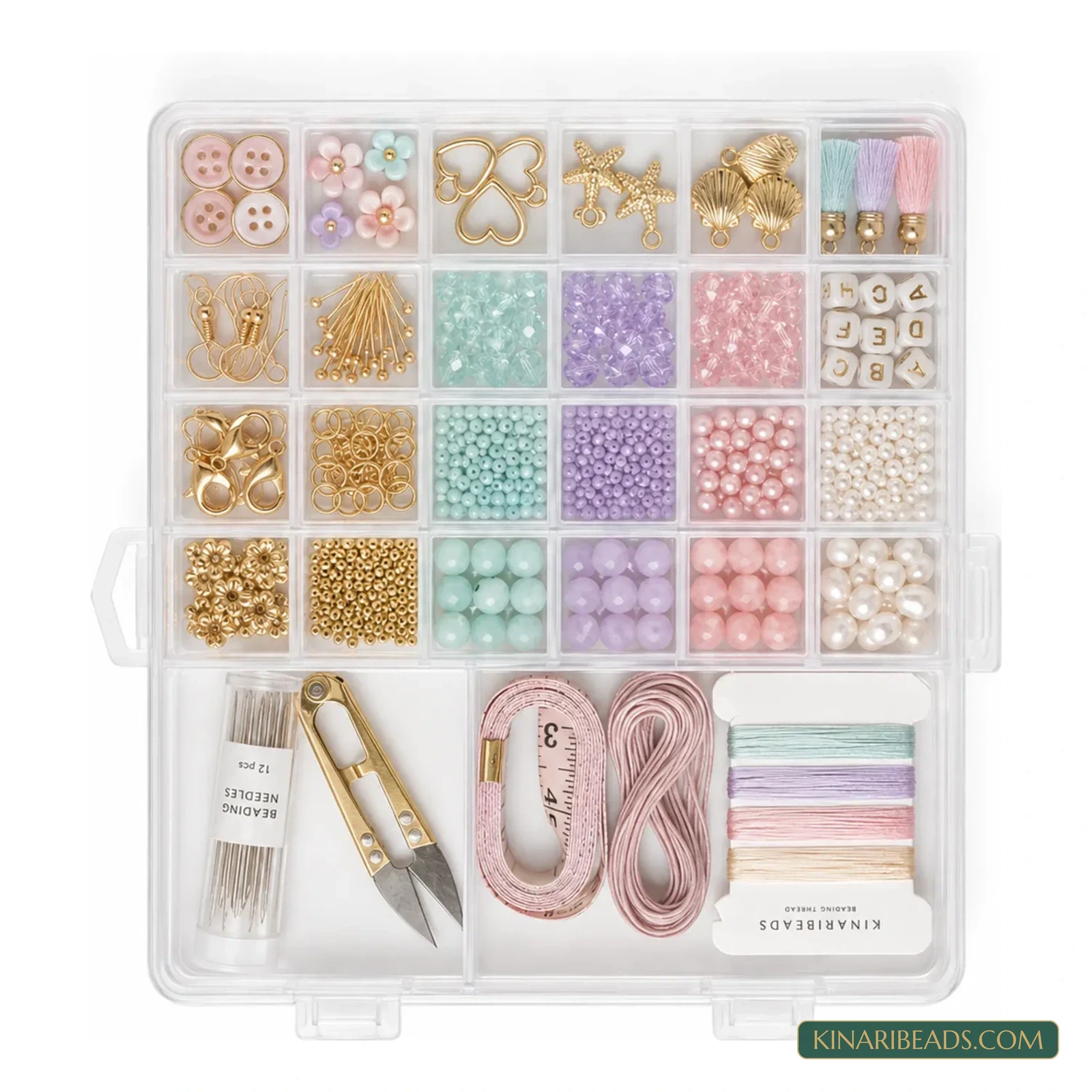 26 Compartment Beads & Jewellery Findings Organizer Box - Pack of 5 product image