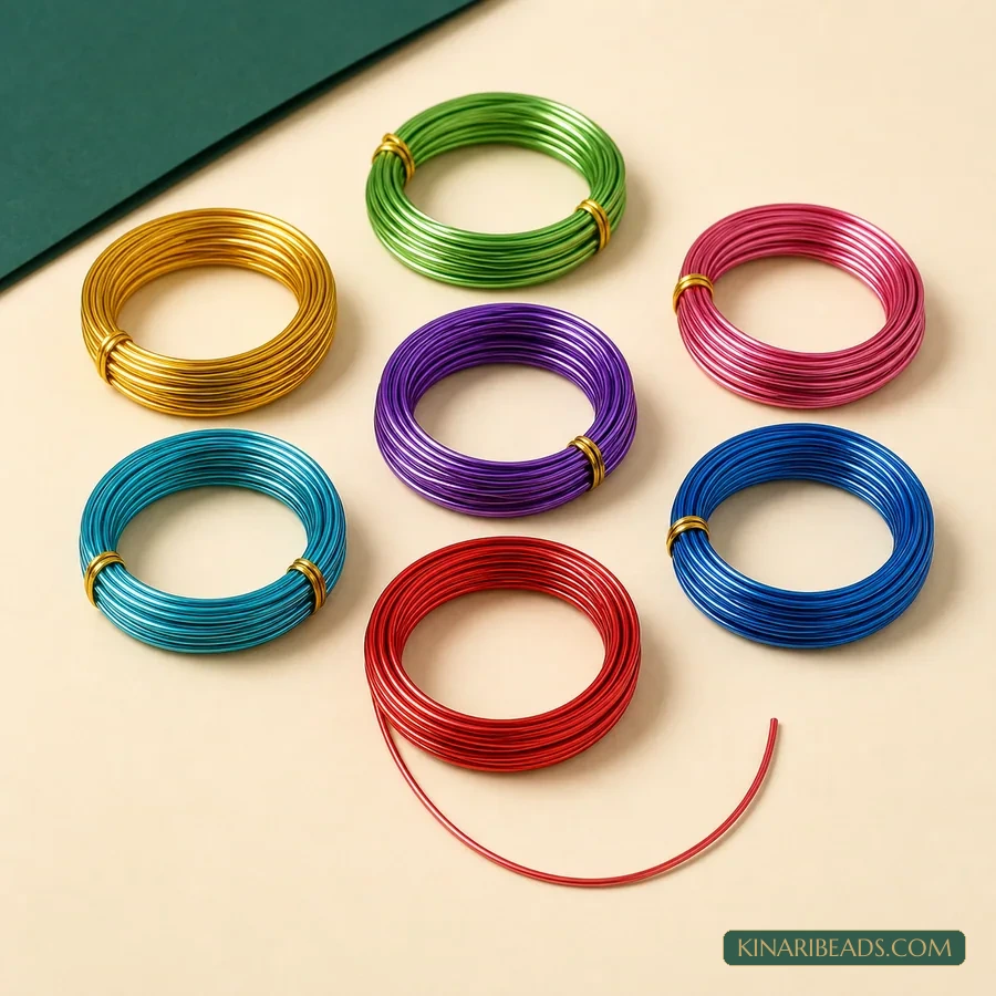 Colored Aluminium Craft Wire 1mm (5m)