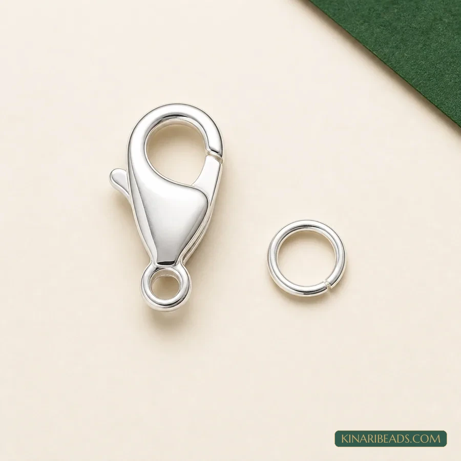 Sterling Silver Lobster Clasp 10mm
