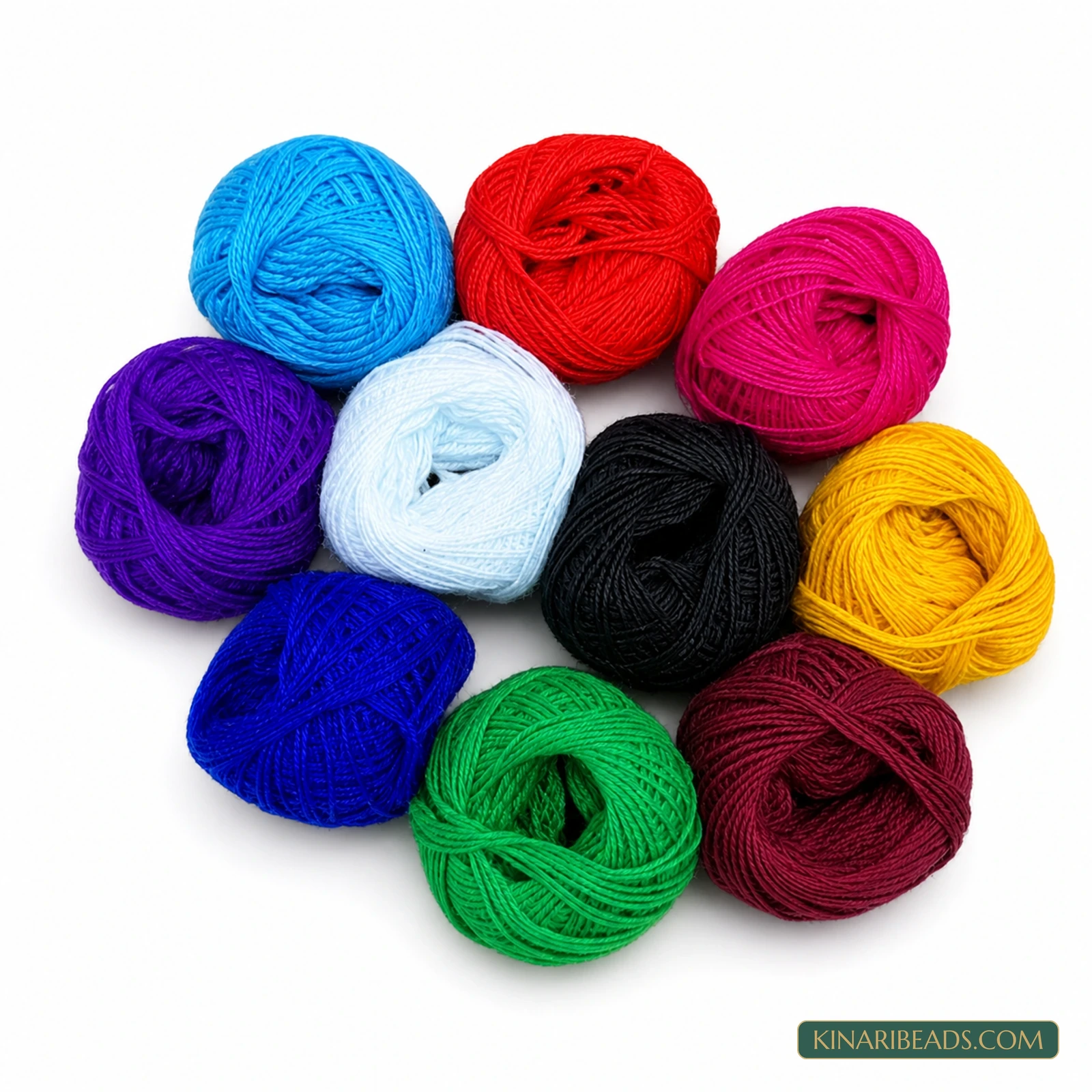 0.5mm Cotton Jewellery Thread Combo – 500m