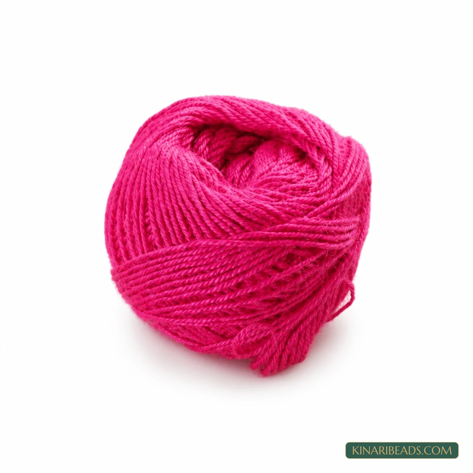 0.5mm Cotton Thread for Jewellery Making – 250m - Pink colour