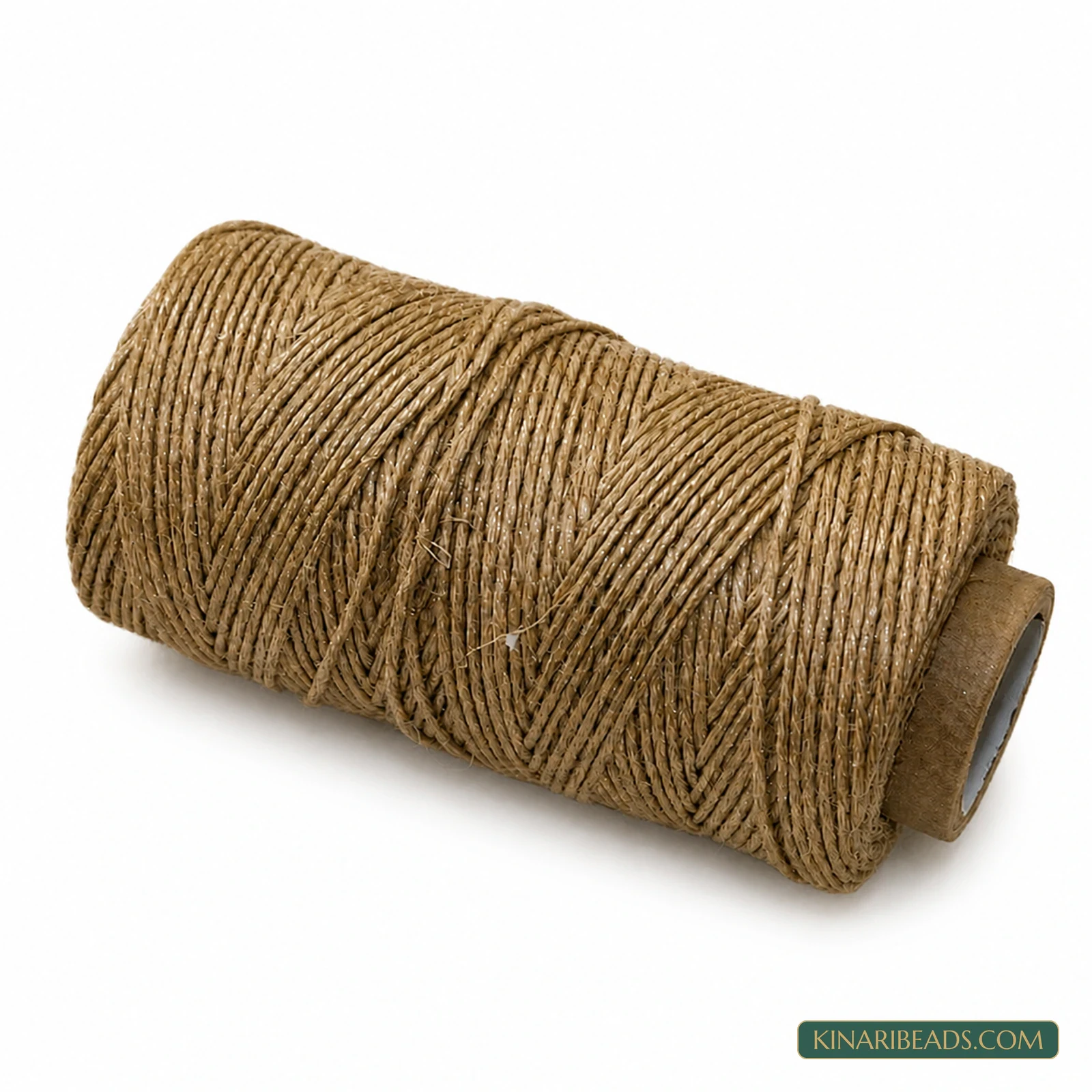 0.5mm Hemp Jewellery Cord – 200m Spool - Brown colour