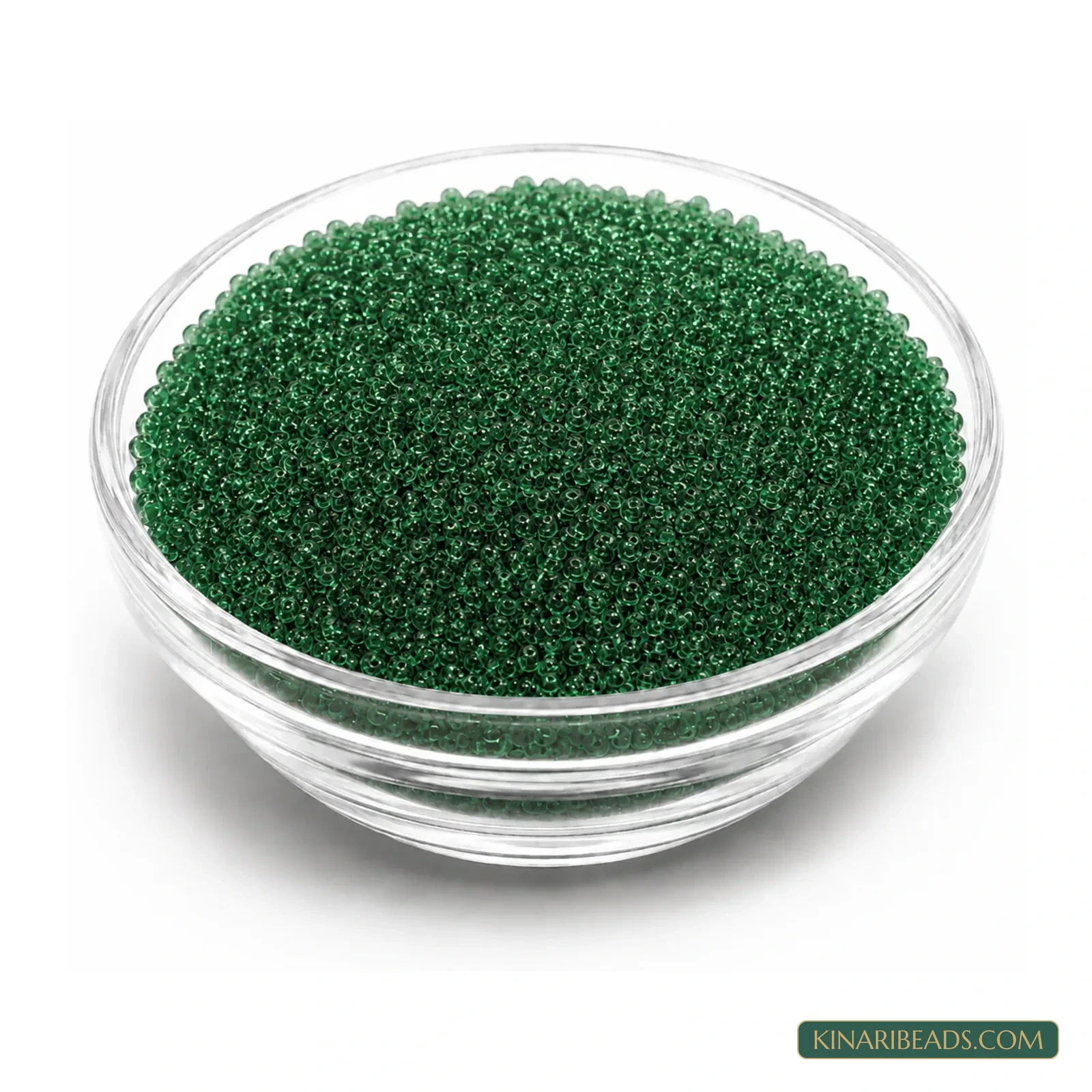 13/0 Transparent Round Glass Seed Beads for Embroidery & Jewellery - 100g