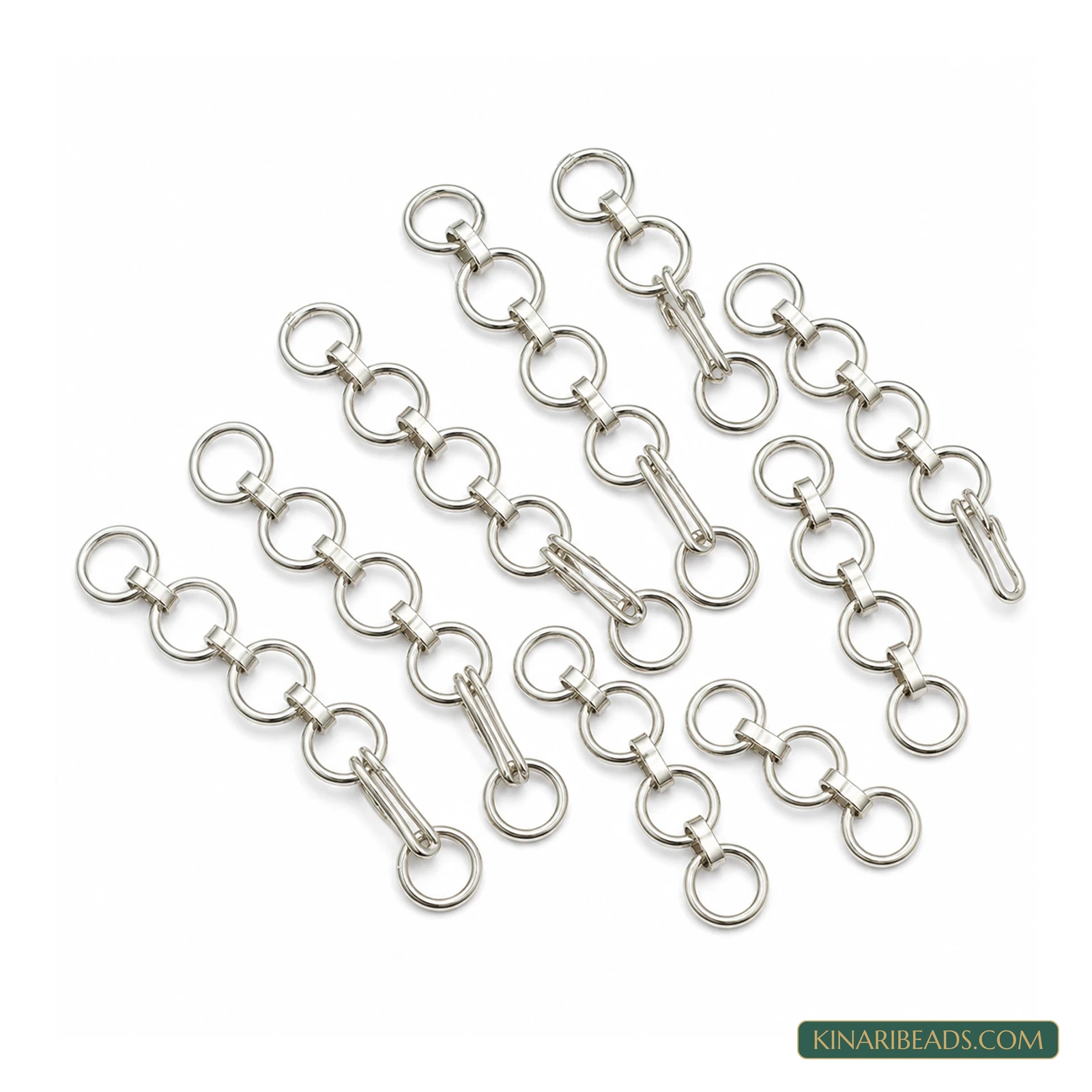 1.5 Inch 4 Kadi Extender Chain With Hooks – 25 Pcs