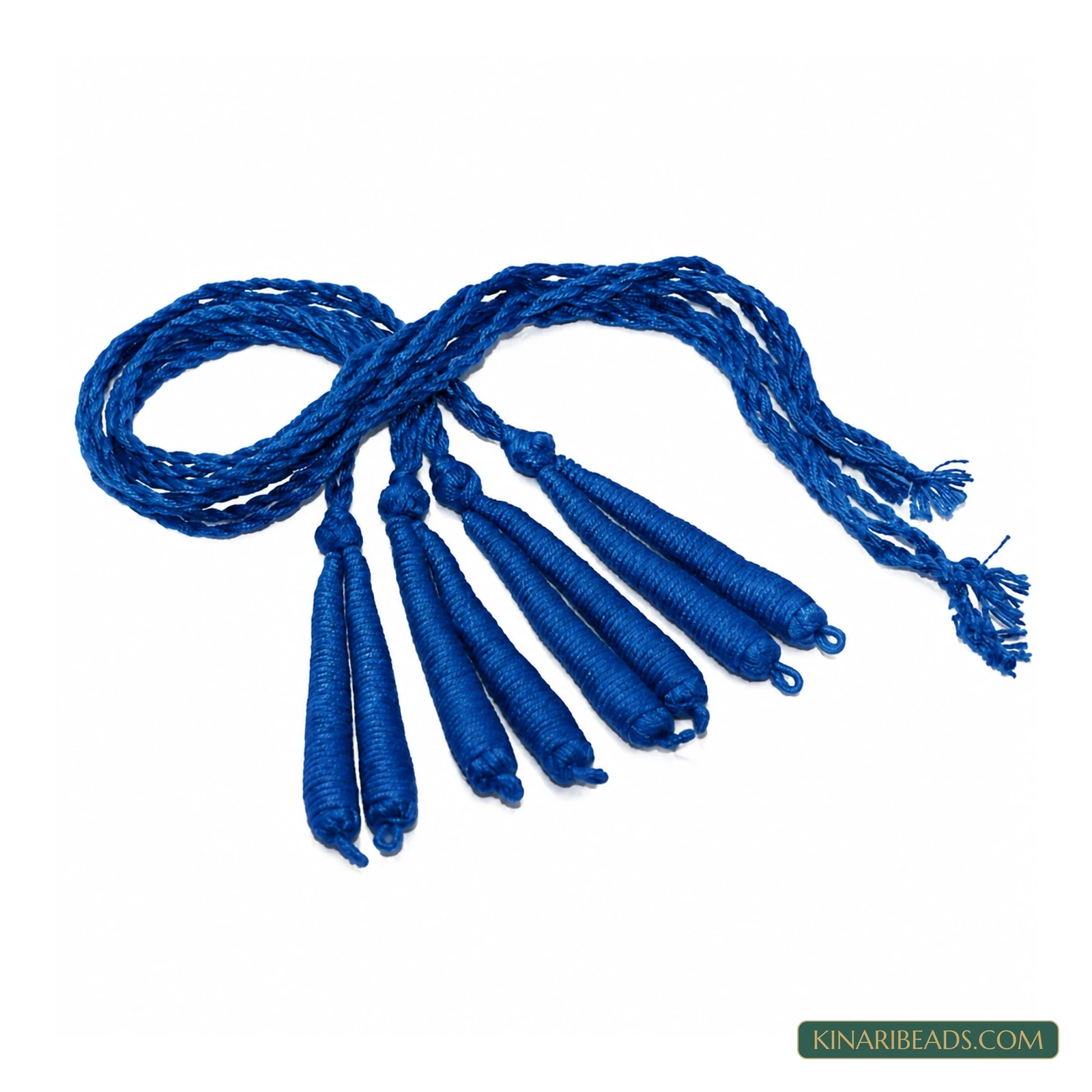 15-Inch Thread Necklace Dori – Pack of 4 - Blue colour
