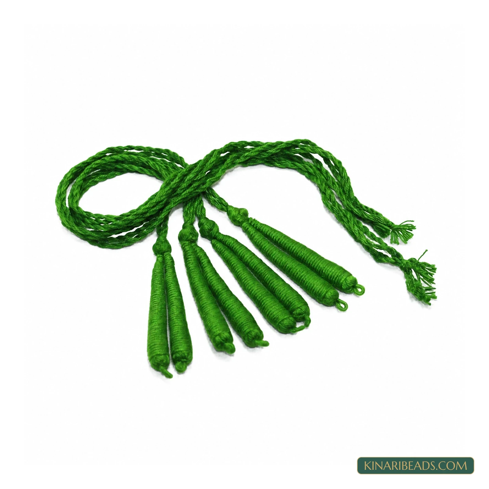 15-Inch Thread Necklace Dori – Pack of 4 - Green colour