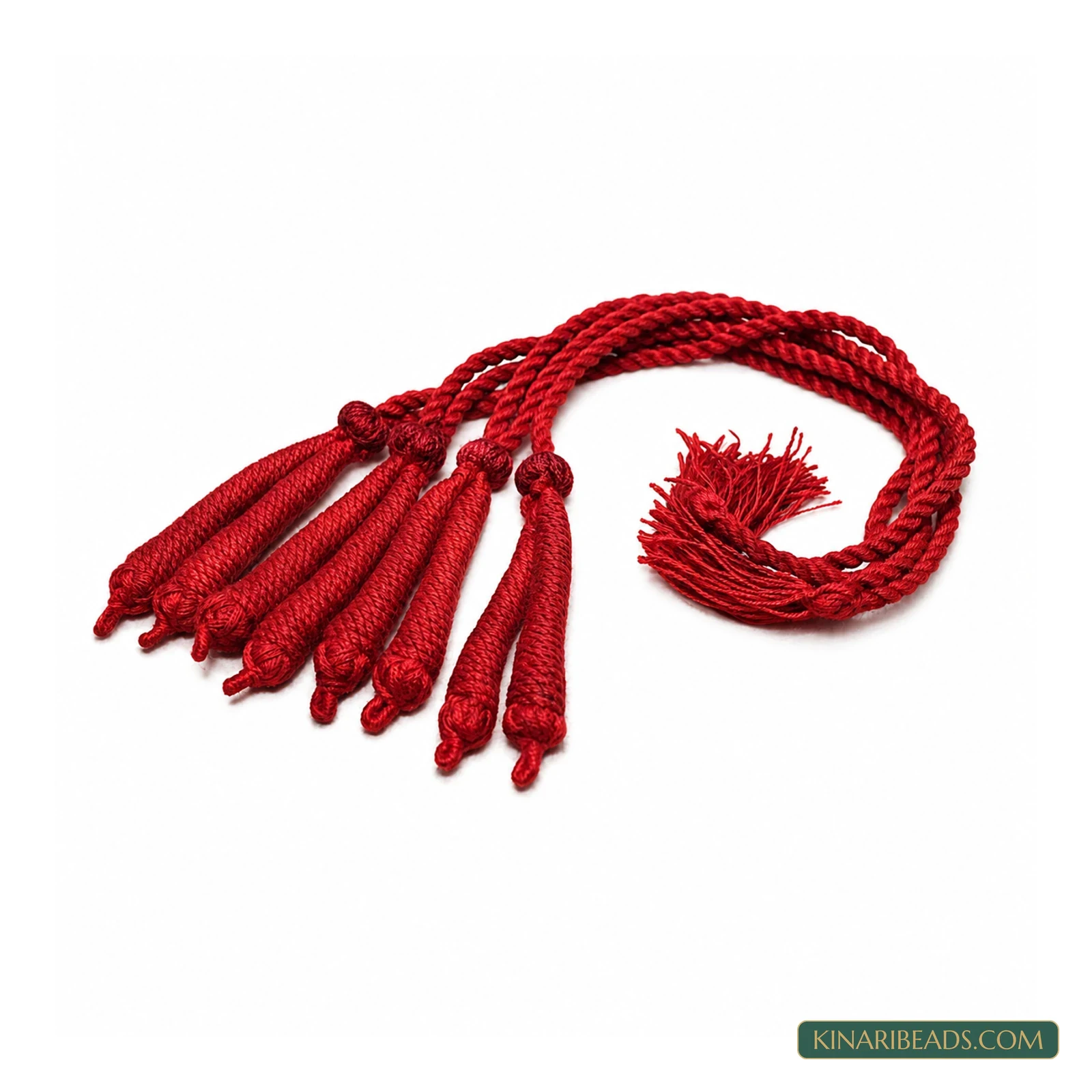 15-Inch Thread Necklace Dori – Pack of 4 - Maroon colour