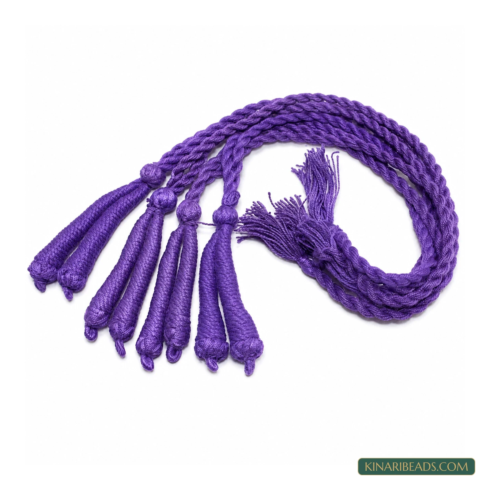 15-Inch Thread Necklace Dori – Pack of 4 - Purple colour
