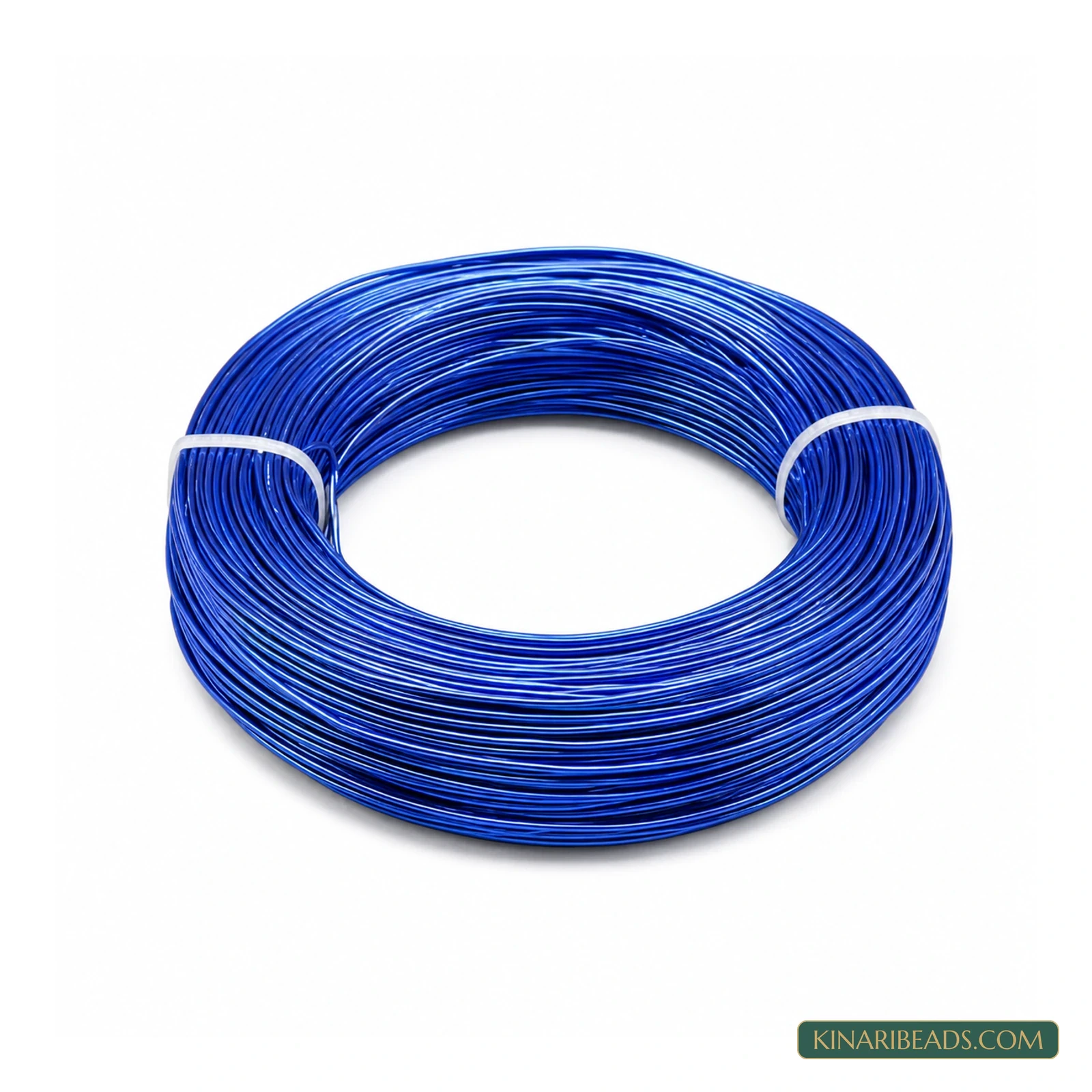 1mm Coloured Aluminium Jewellery Wire – 10m - Blue colour