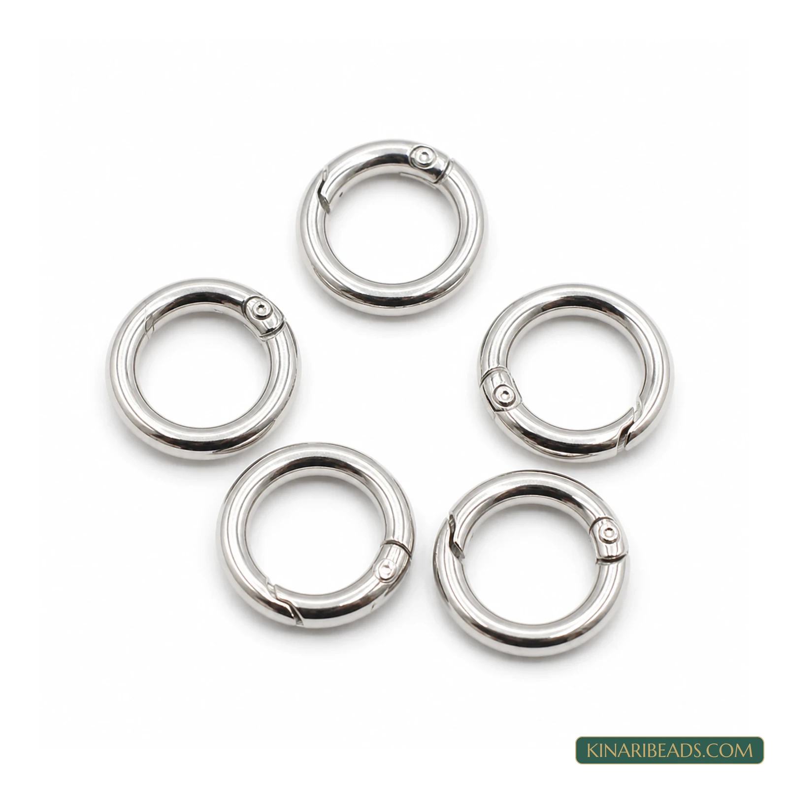 20mm Snap-Lock Connector Rings – 5 Pcs