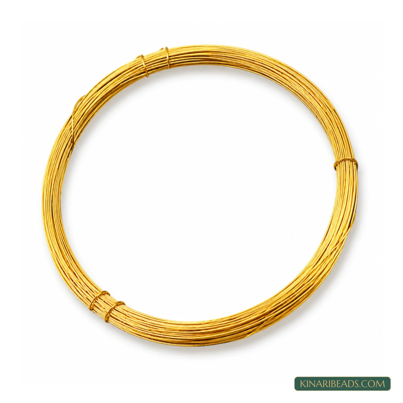 26 Gauge Plated Brass Wire – 0.45mm, 40m
