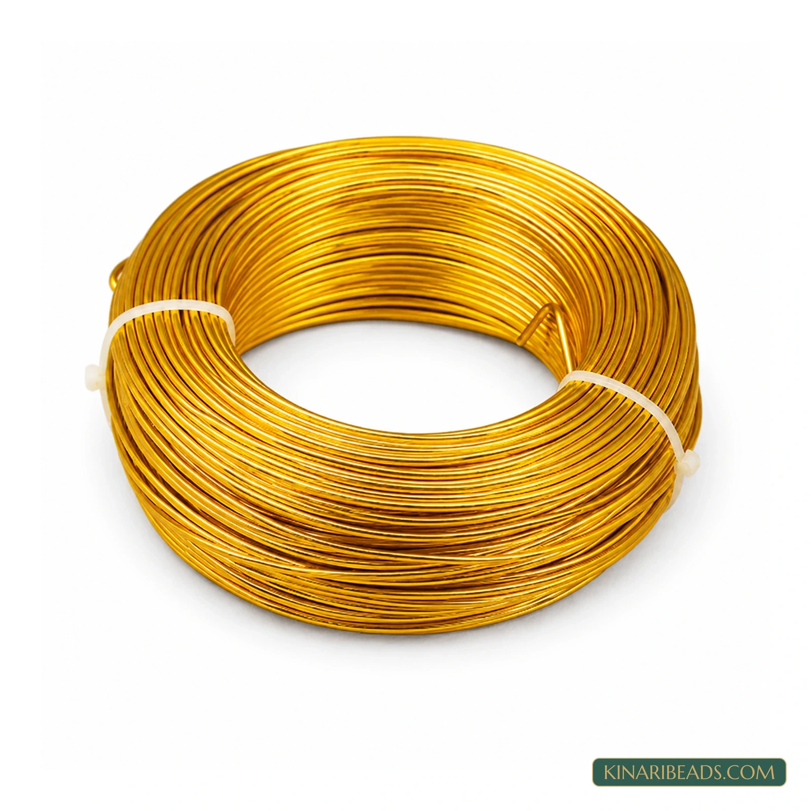 2mm Aluminium Wire for Jewellery Making – 10m - Golden colour