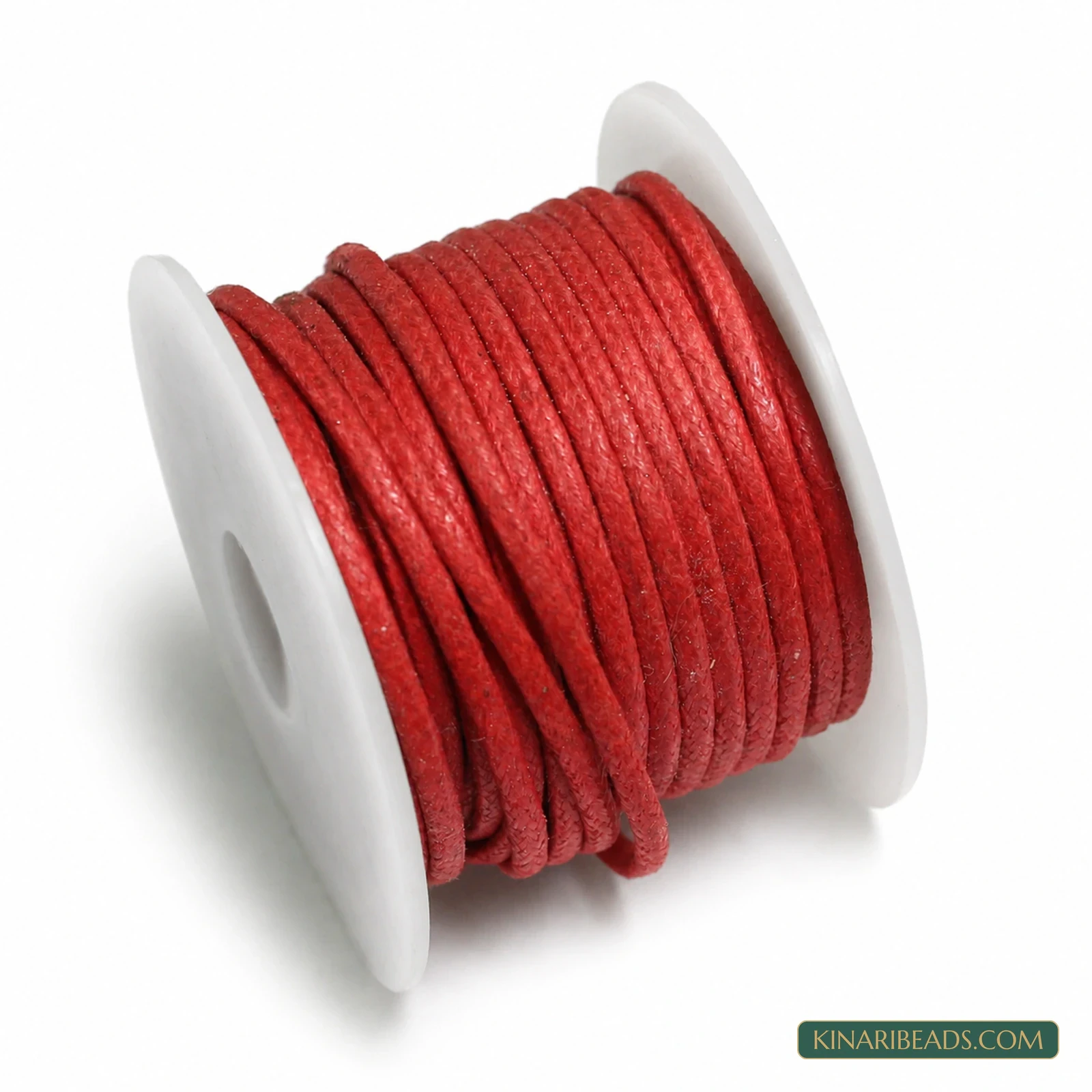 2mm Cotton Cord for Jewellery Making – 100m - Dark Red colour