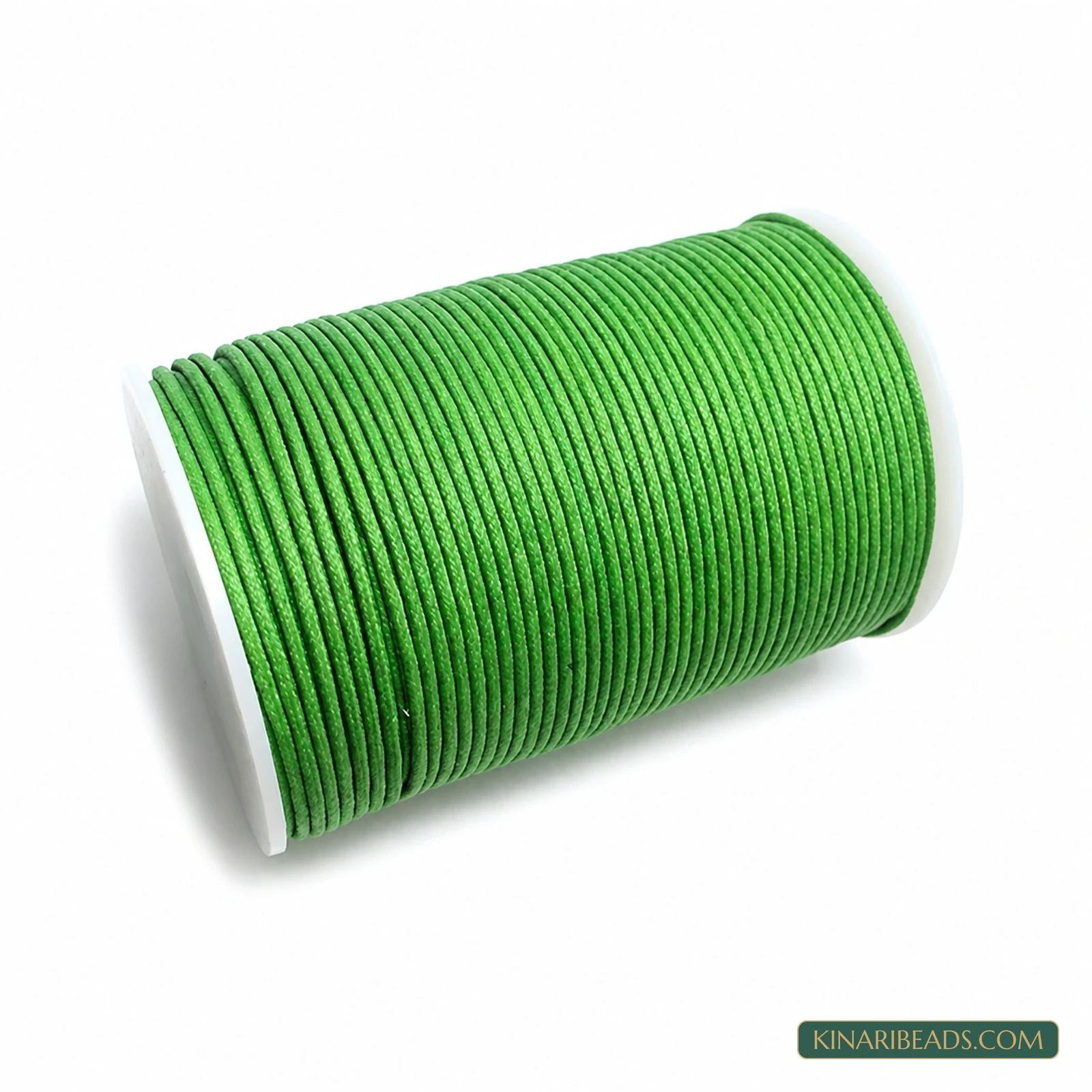 2mm Cotton Cord for Jewellery Making – 100m - Green colour