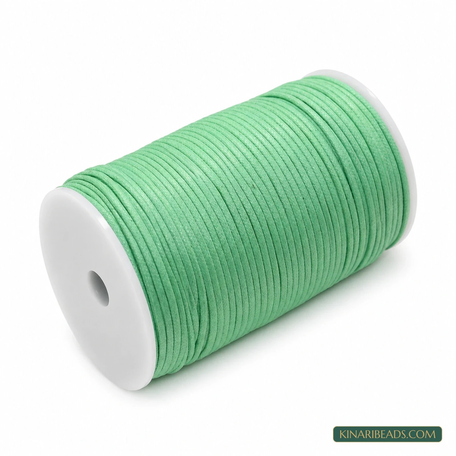 2mm Cotton Cord for Jewellery Making – 100m - Mint Green colour