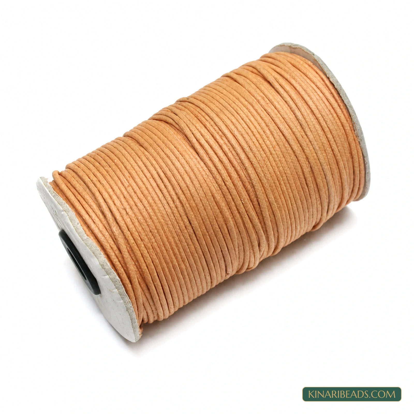 2mm Cotton Cord for Jewellery Making – 100m - Peach colour