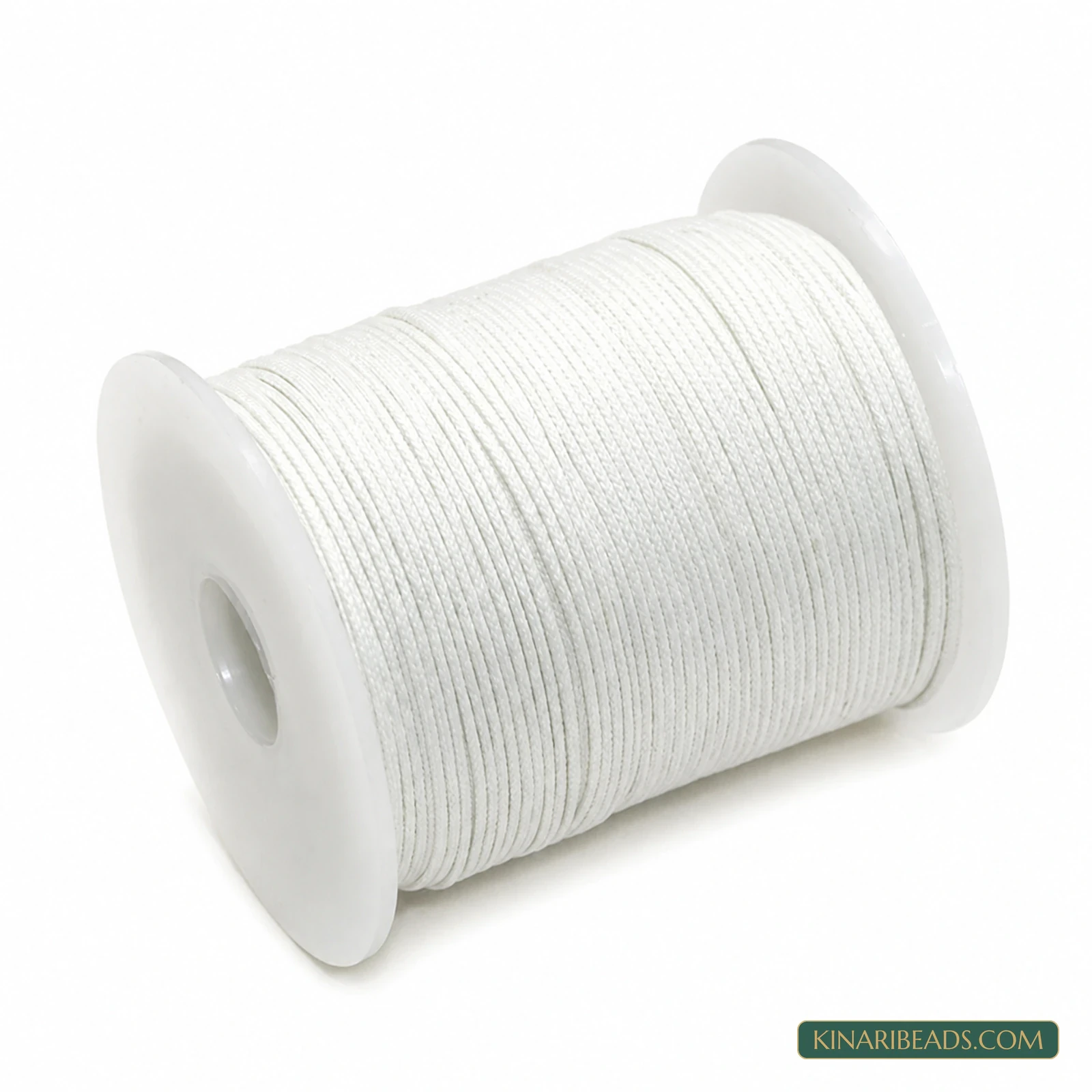 2mm Cotton Cord for Jewellery Making – 100m - White colour