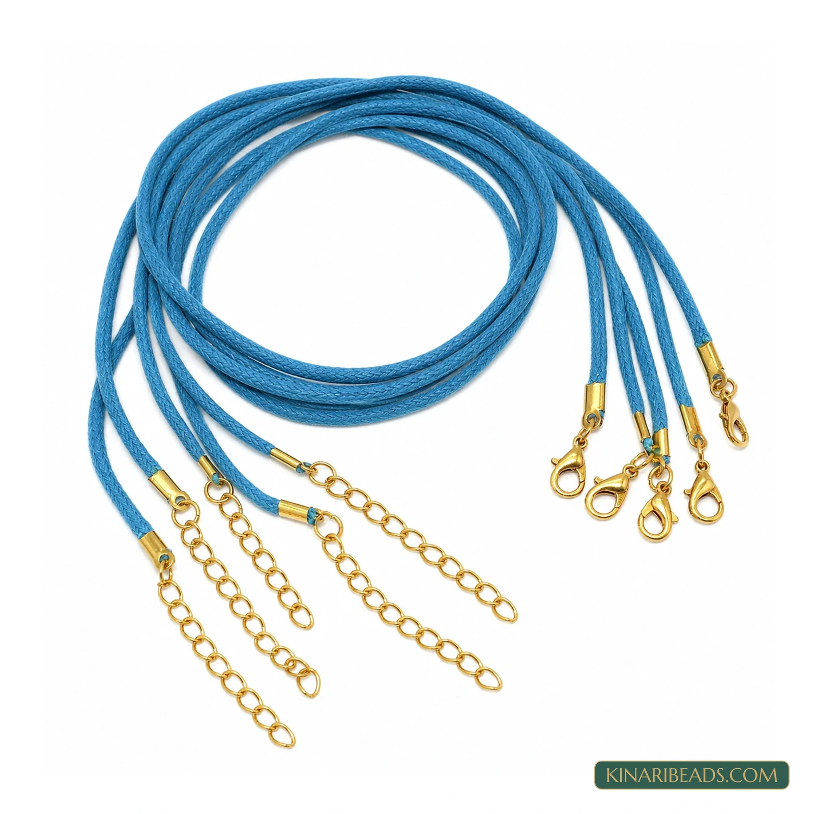 2mm Cotton Necklace Cord with Clasp – 5 or 25 Pack product image