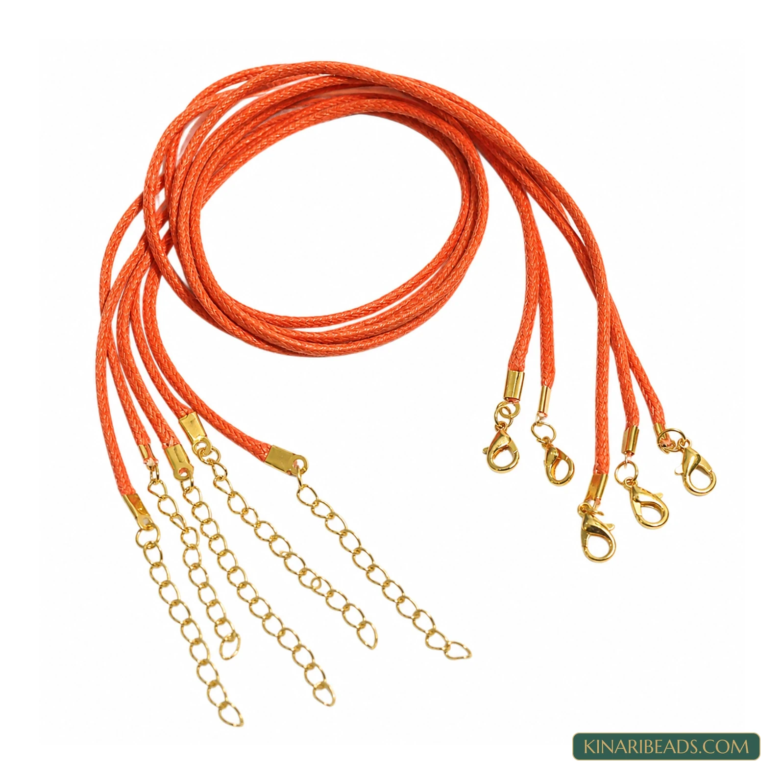 2mm Cotton Necklace Cord with Clasp – 5 or 25 Pack product image