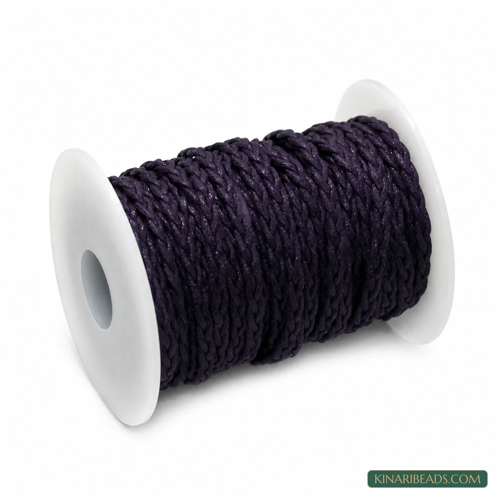 3-Ply Braided Cotton Rope Cord – 10m - Dark Purple colour
