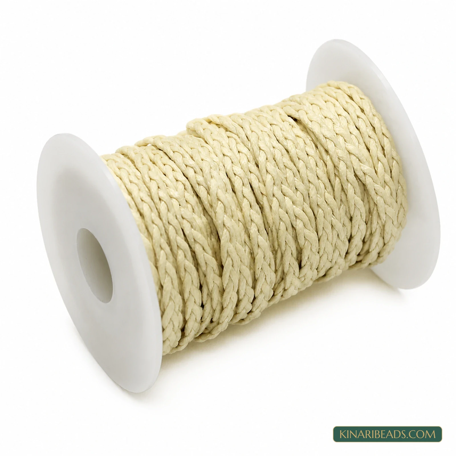 3-Ply Braided Cotton Rope Cord – 10m - Off White colour