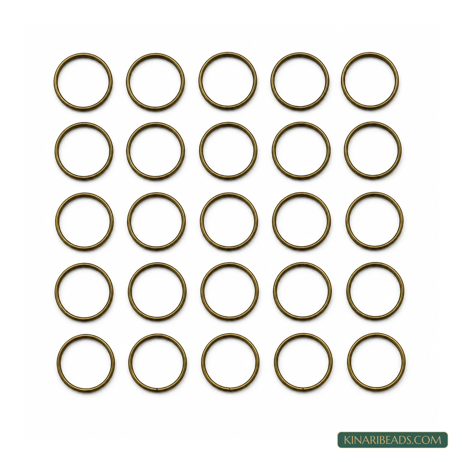 30mm Antique Bronze Split Key Rings – 25 or 250 Pack