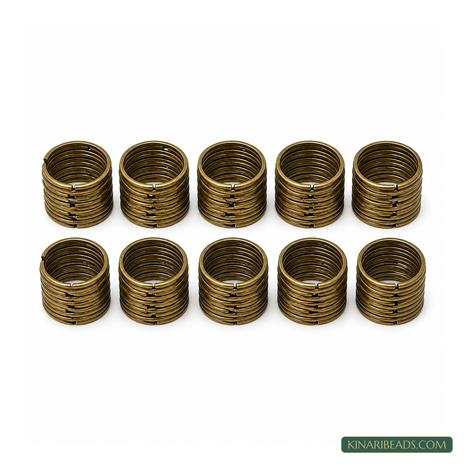 30mm Antique Bronze Split Key Rings – 25 or 250 Pack product image