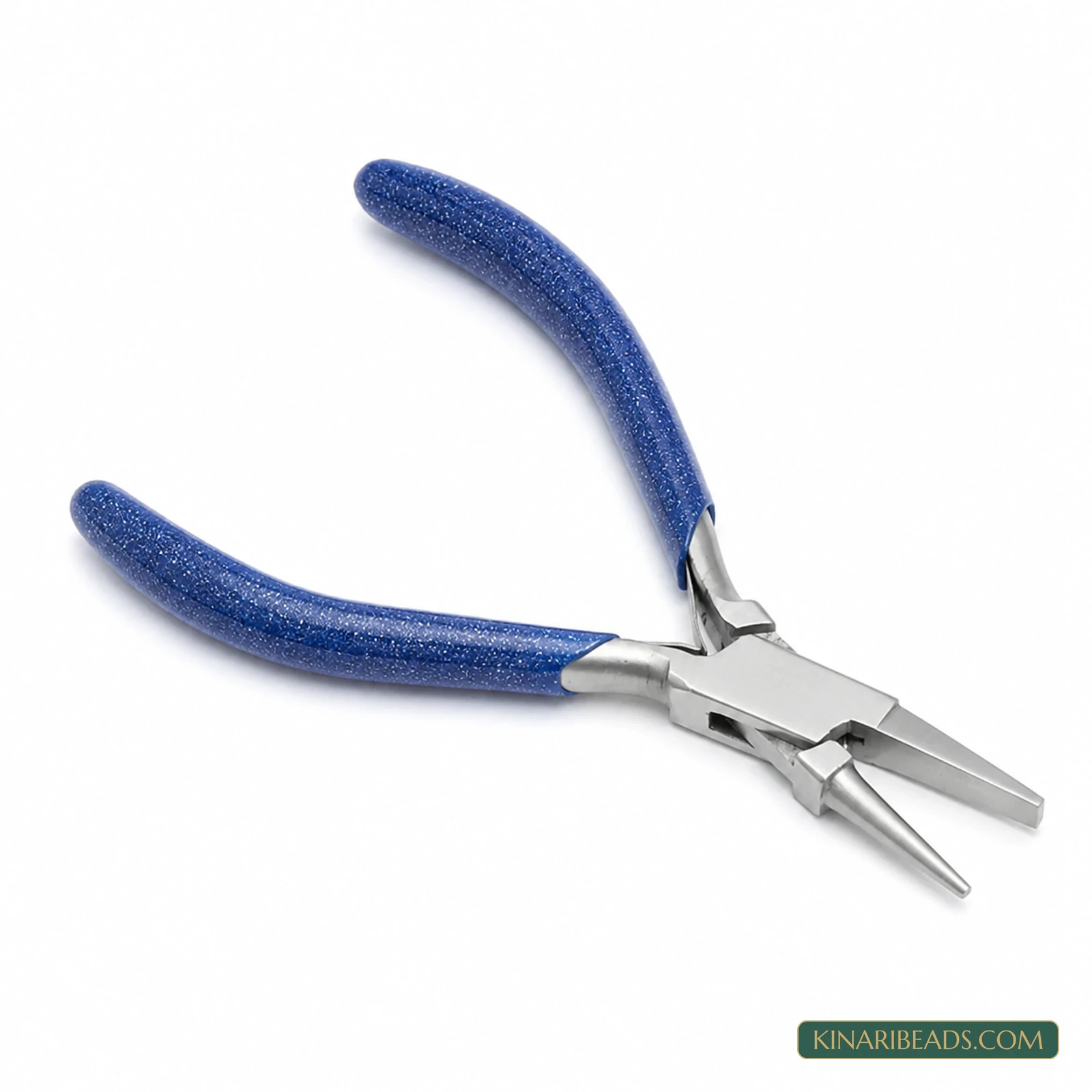 5.5-Inch Steel Flat-Round Nose Pliers for Wire Bending