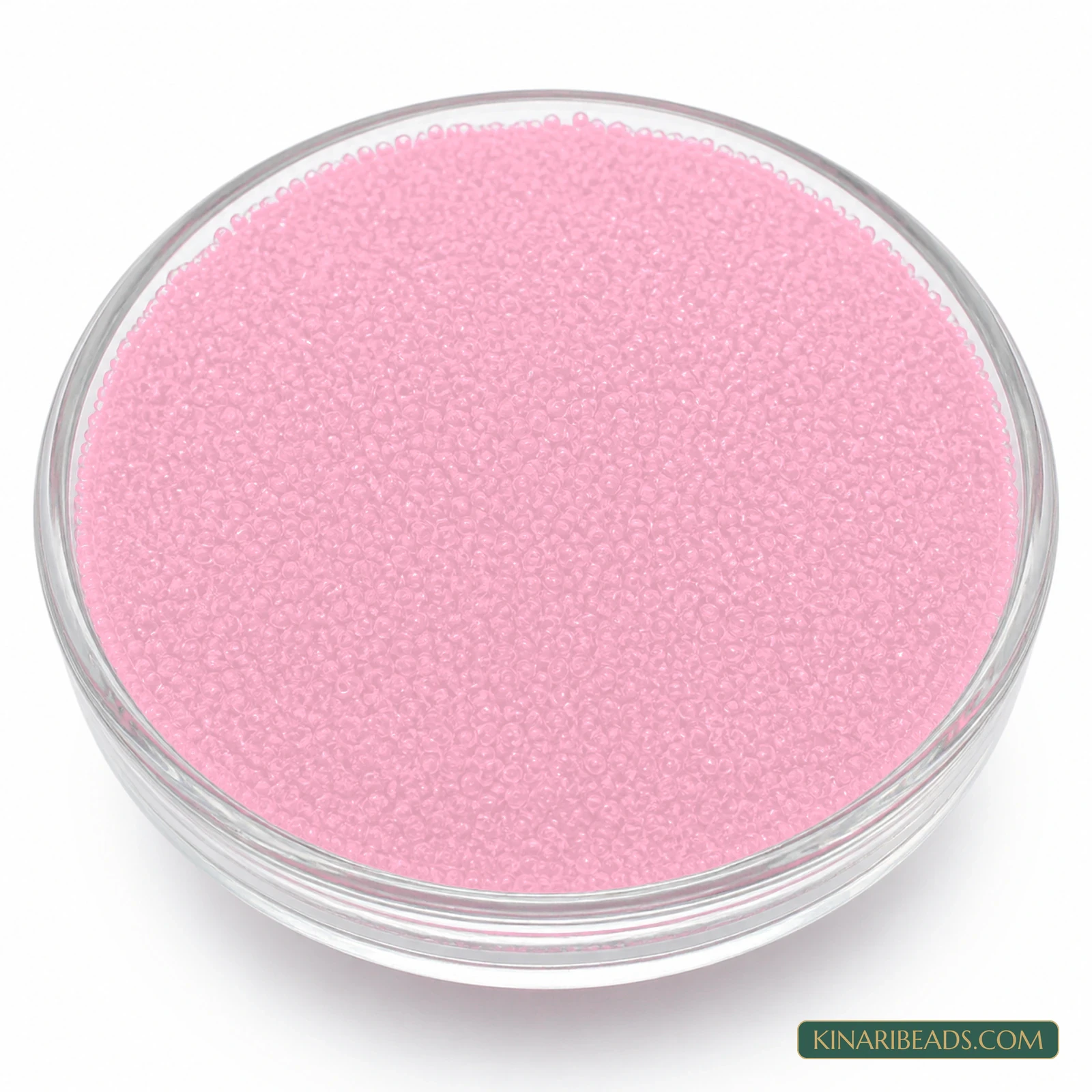 50 Gm Preciosa 11/0 Ceylon Czech Glass Seed Beads - Baby Pink colour