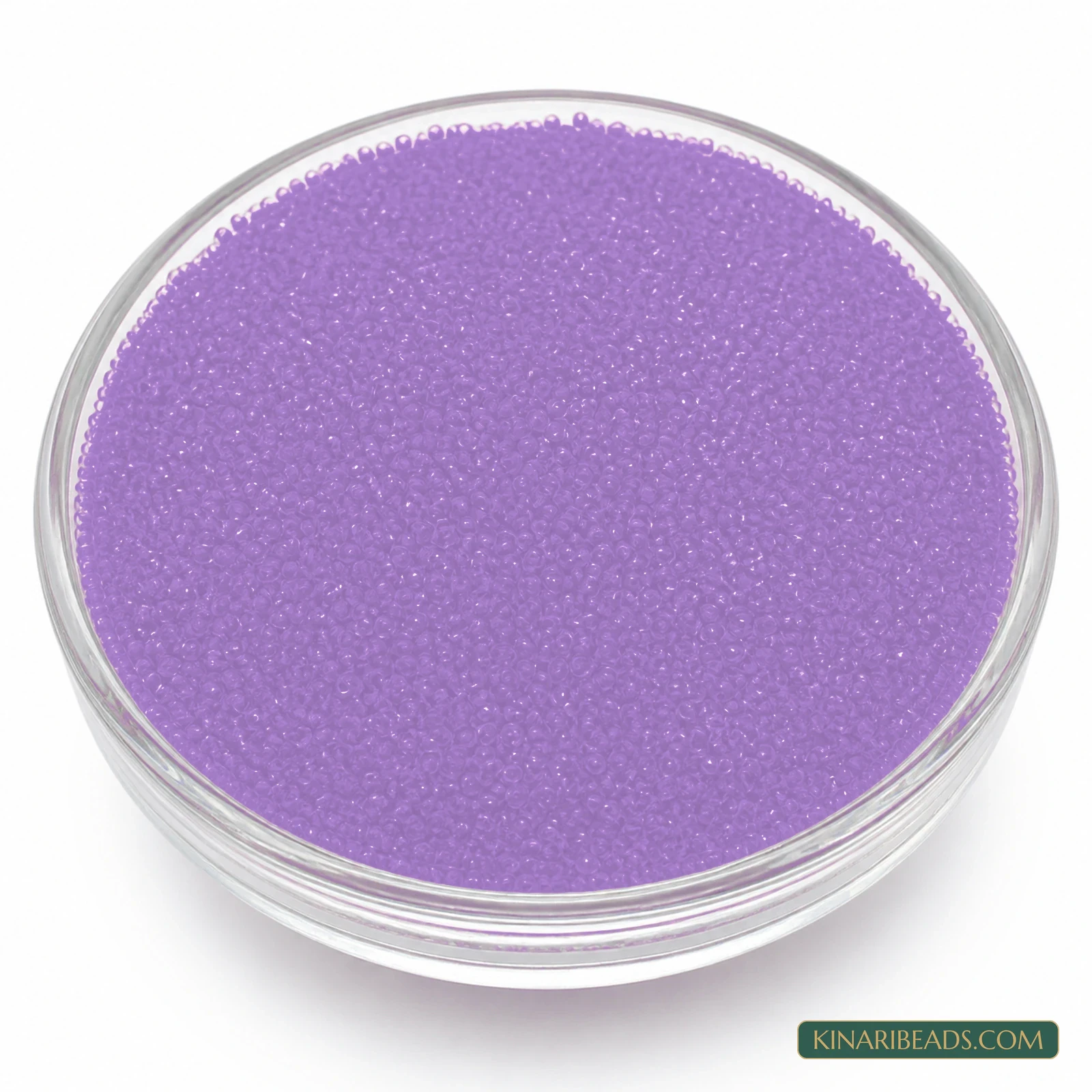50 Gm Preciosa 11/0 Opaque Czech Glass Seed Beads - Lavender colour
