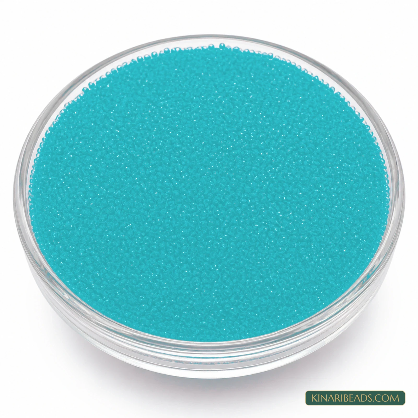 50 Gm Preciosa 11/0 Opaque Czech Glass Seed Beads - Turquoise Blue colour