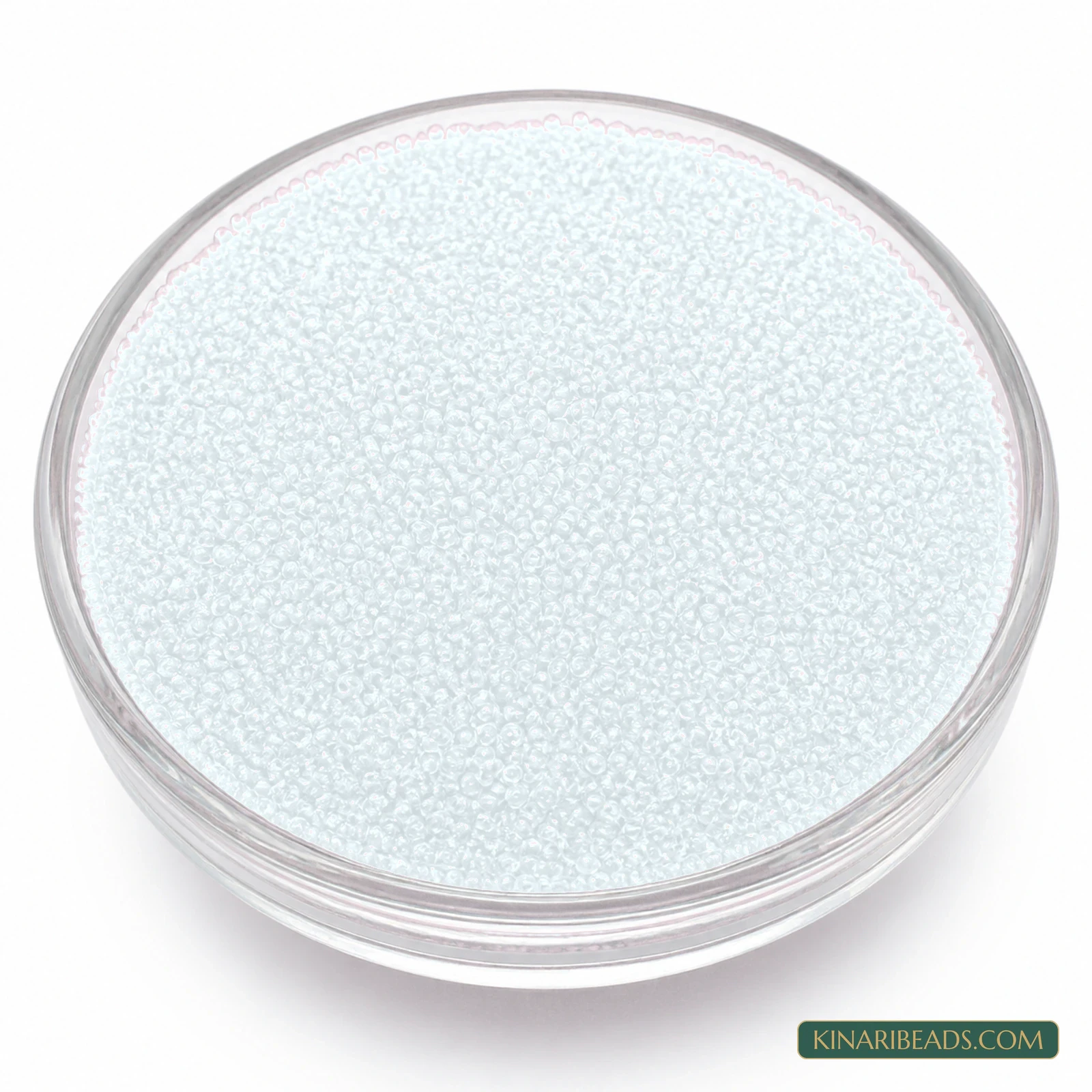 50 Gm Preciosa 11/0 Transparent Czech Glass Seed Beads - Clear colour