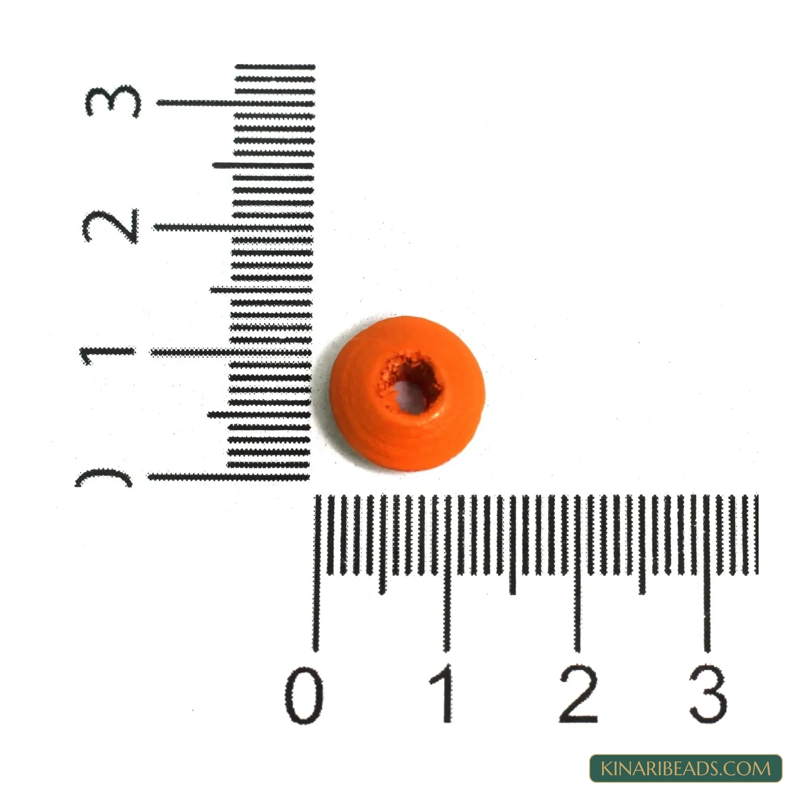 5x11mm Multicolour Wooden Donut Disc Beads - 100g product image