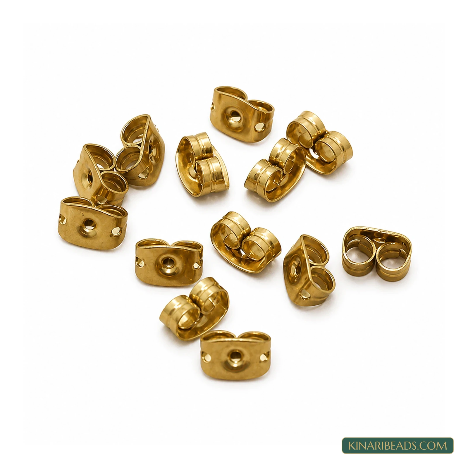 5x3mm Brass Earring Posts – Jewellery Finding, Kinari Style EF75