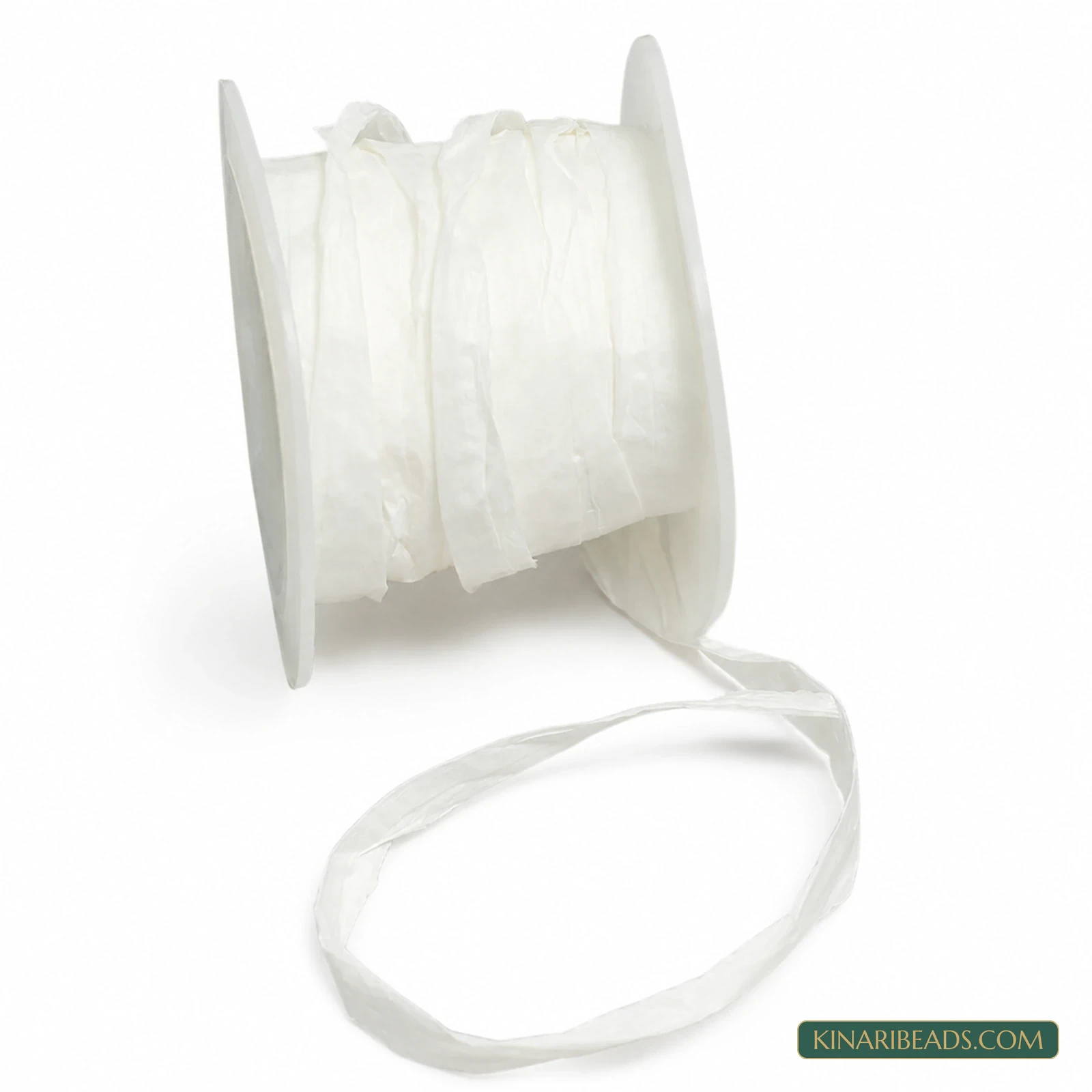 6mm White Paper Raffia Craft Cord – 10m