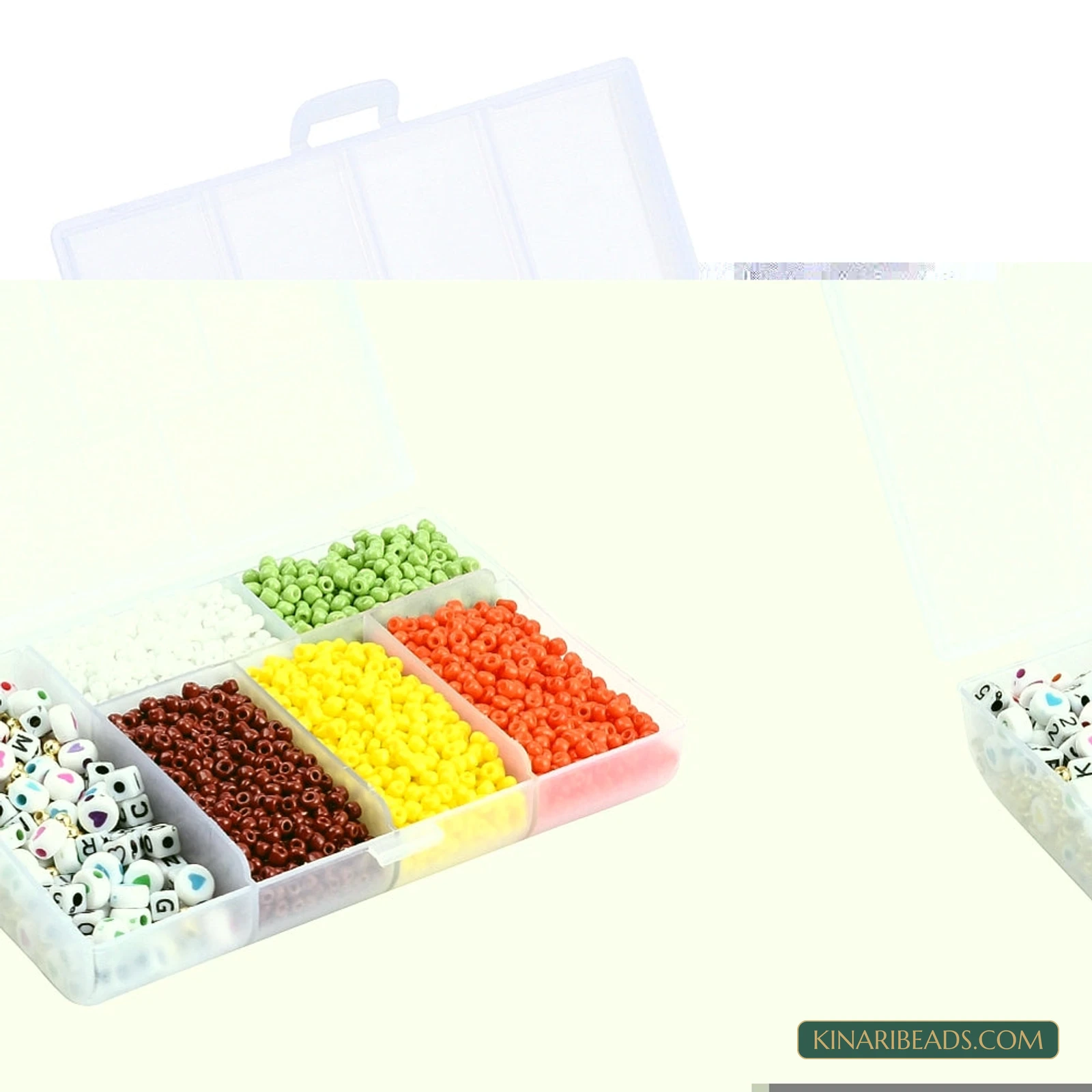 8/0 Glass Seed & Acrylic Beads Jewellery Making Kit with Elastic Thread – Approx. 3,200 Pcs product image