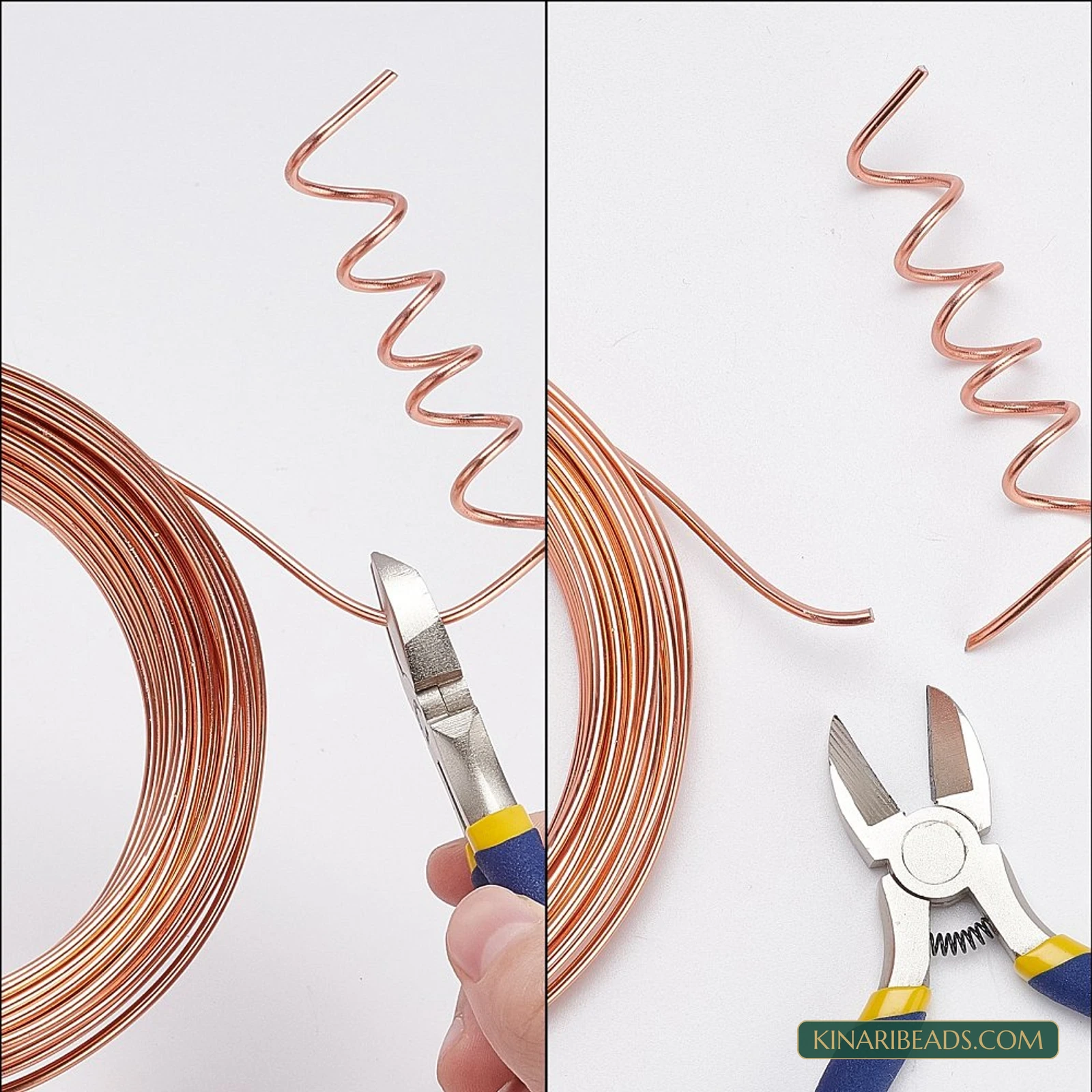 Aluminium Wire Wrapping Jewellery Kit with Side-Cutting Pliers product image