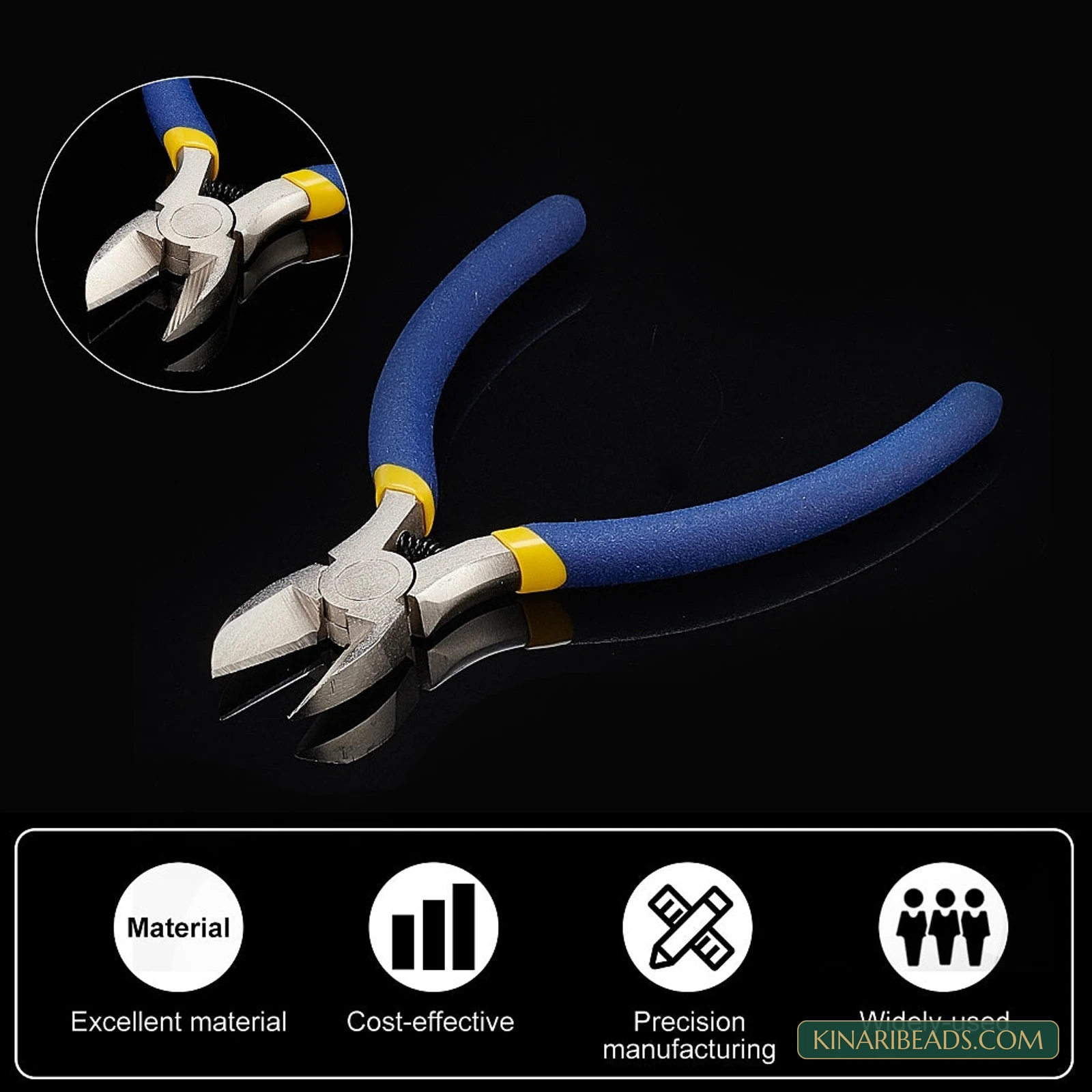 Aluminium Wire Wrapping Jewellery Kit with Side-Cutting Pliers product image