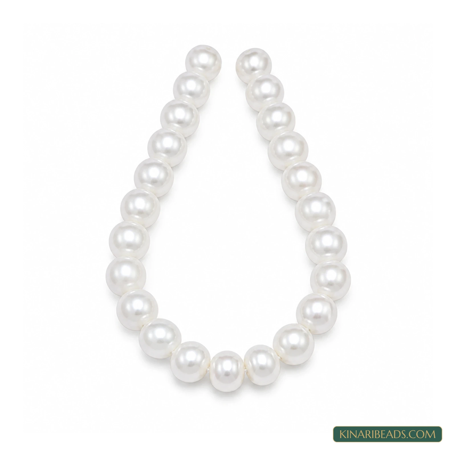 Assorted Colours Drop Shell Pearl Beads – 12x15mm, 1 String