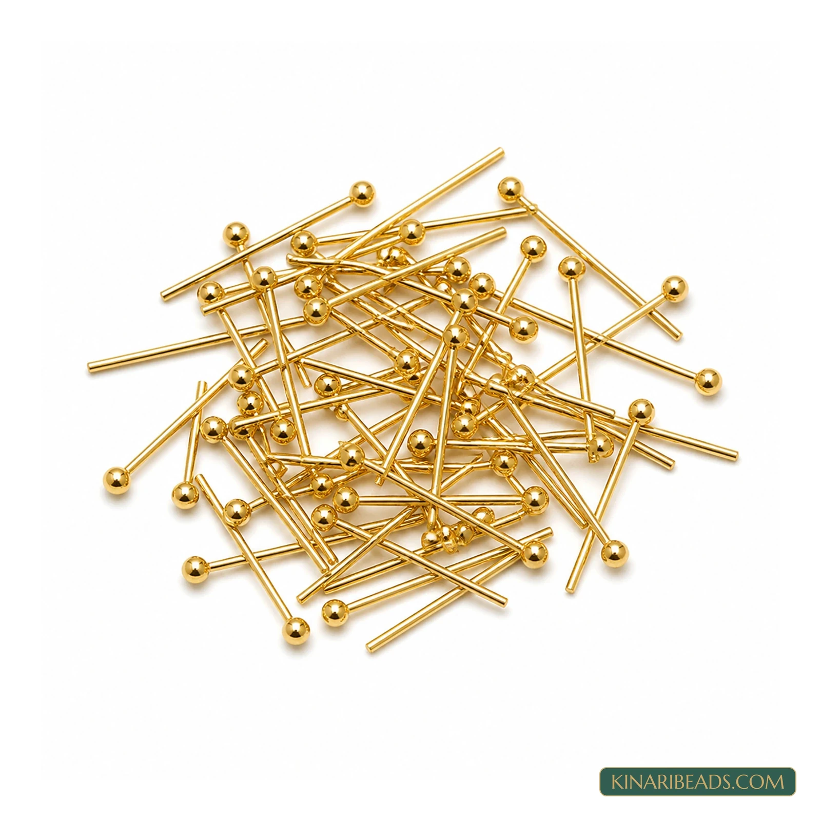 Brass Ball Head Pins – 1 Inch
