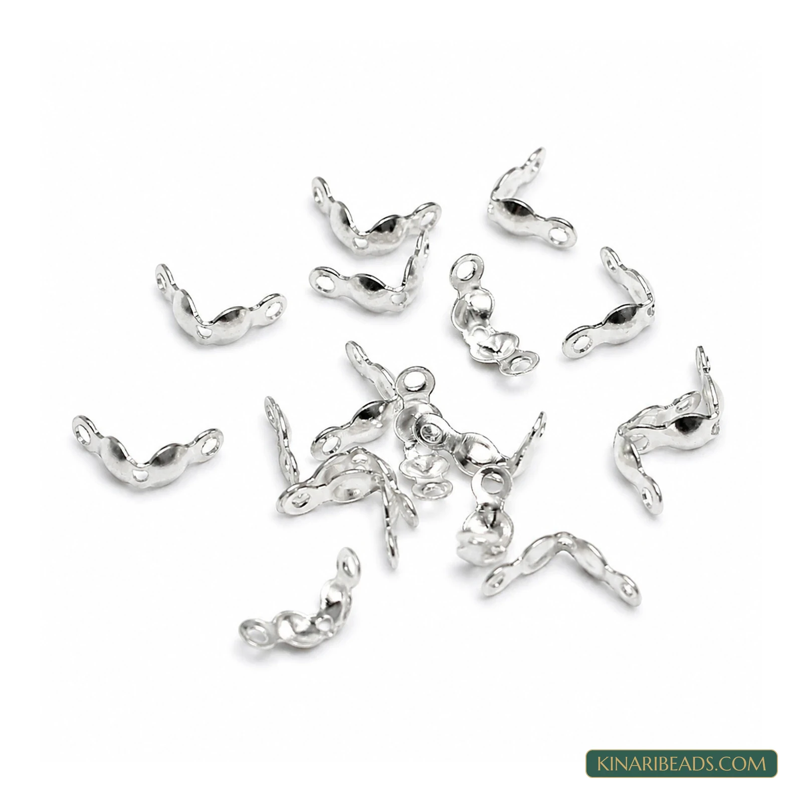 Clamshell Bead Tip Knot Covers – 3mm product image