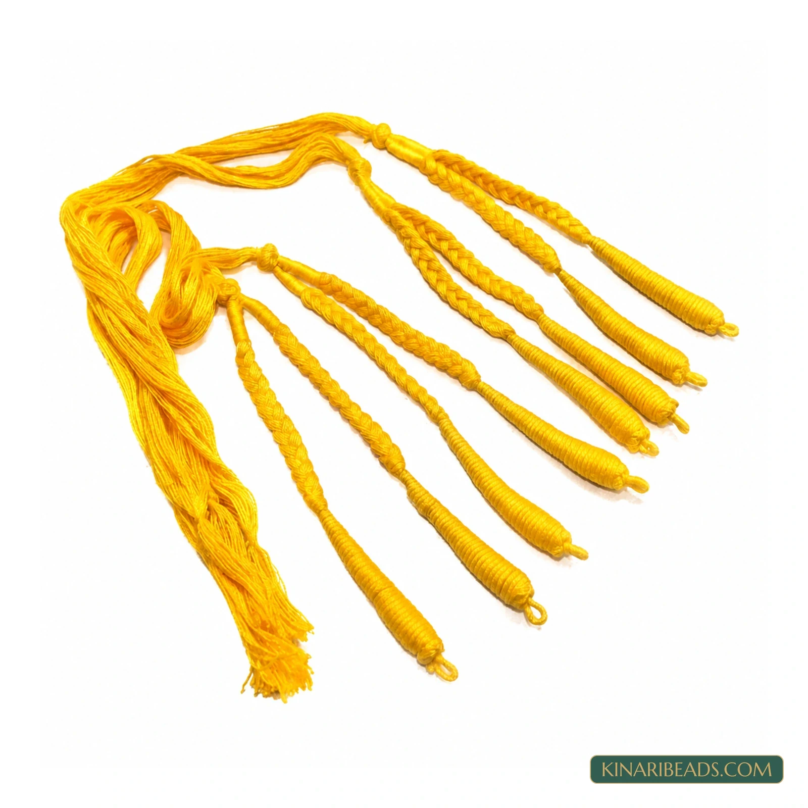 Coloured Braided Necklace Dori – Pack of 4