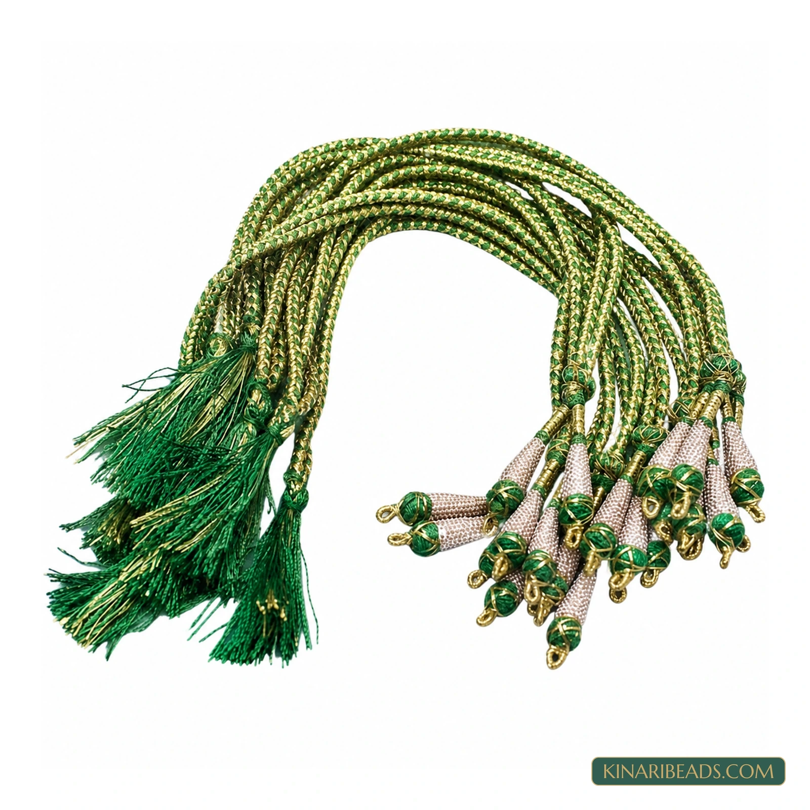 Coloured Zari Necklace Back Dori – Pack of 4