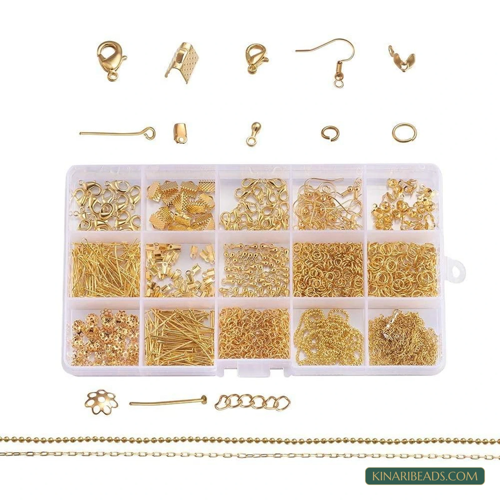 Complete Metal Jewellery Findings Mix Box