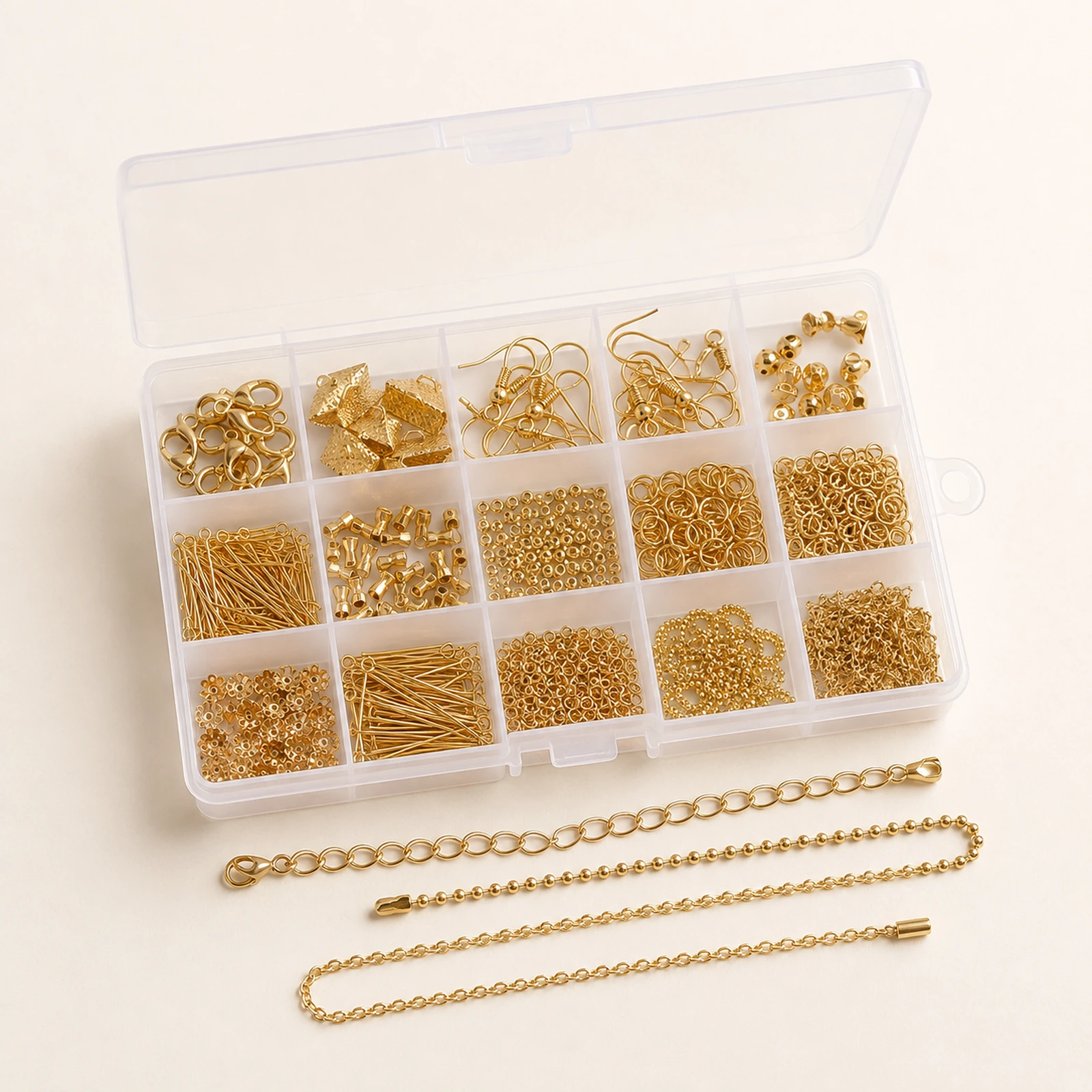 Complete Metal Jewellery Findings Mix Box