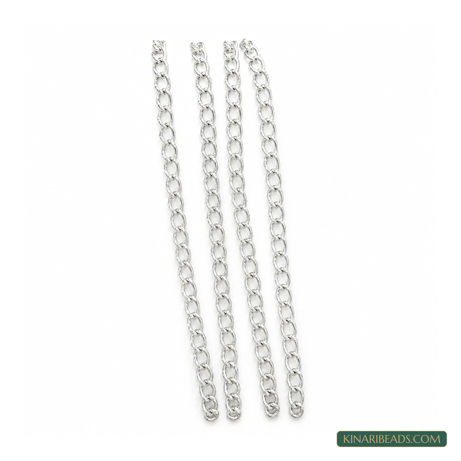 Fine Metal Jewellery Chain – 2×3mm, 5m - Silver colour