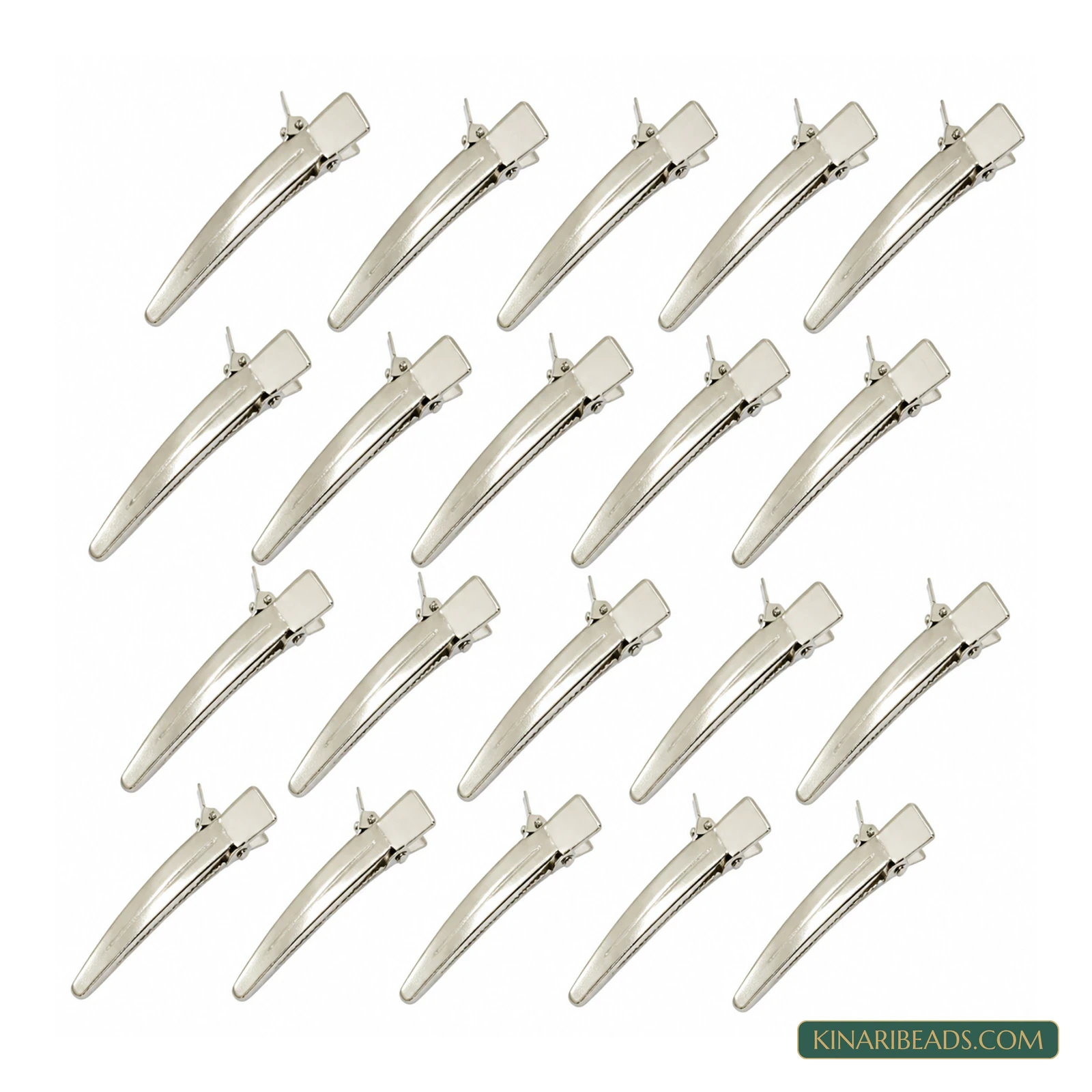 Flat Alligator Hair Clips – 20 Pack product image
