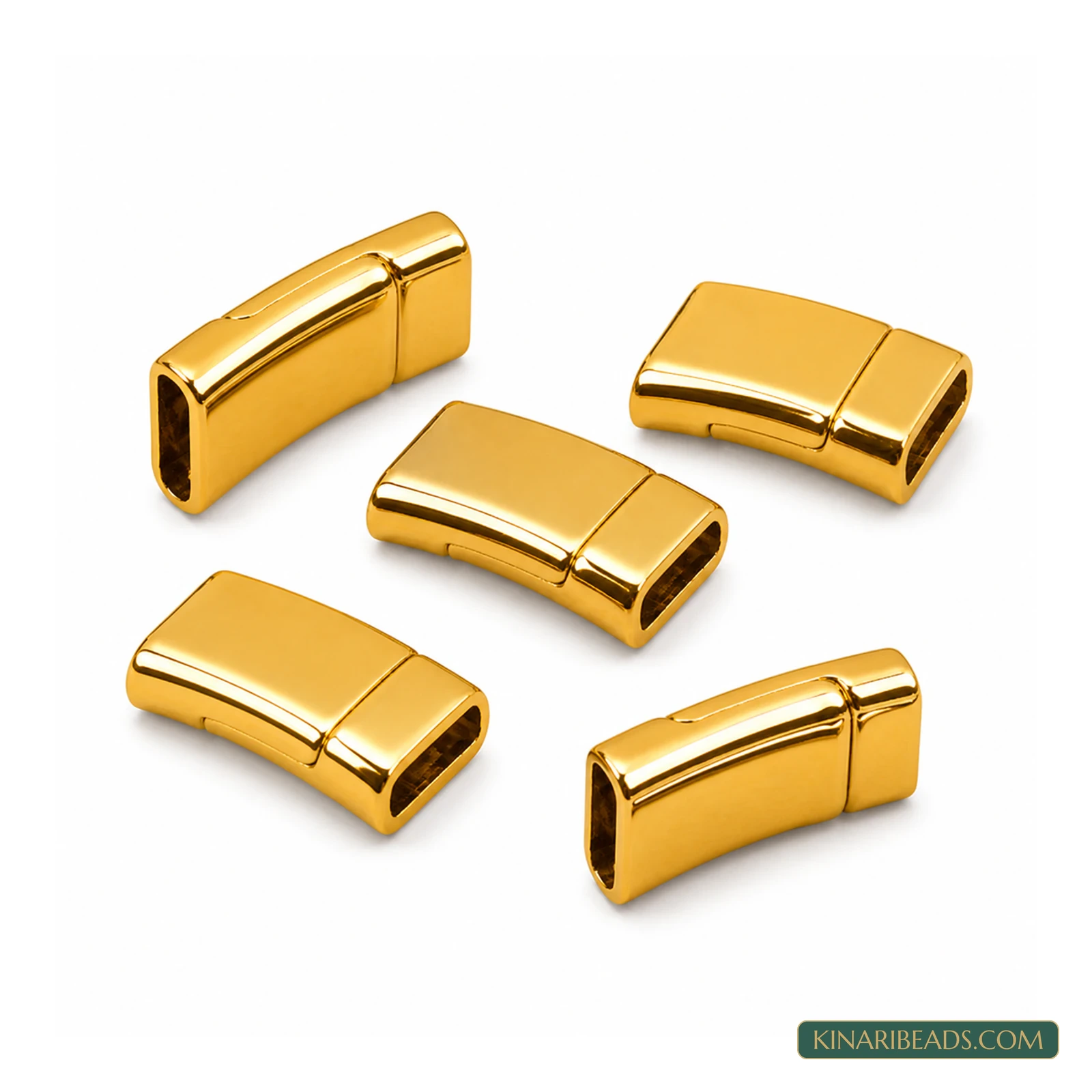 Flat Magnetic Jewellery Clasp Connectors – 5 Pcs product image