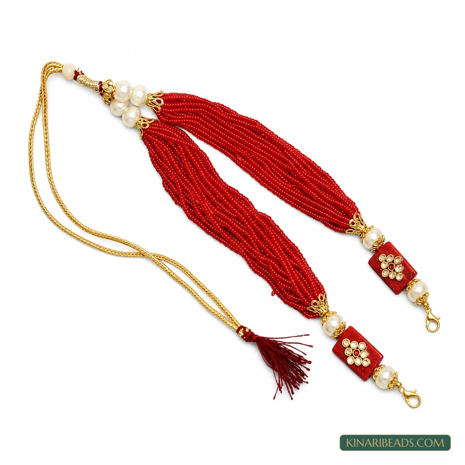 Glass Bead Adjustable Necklace Dori