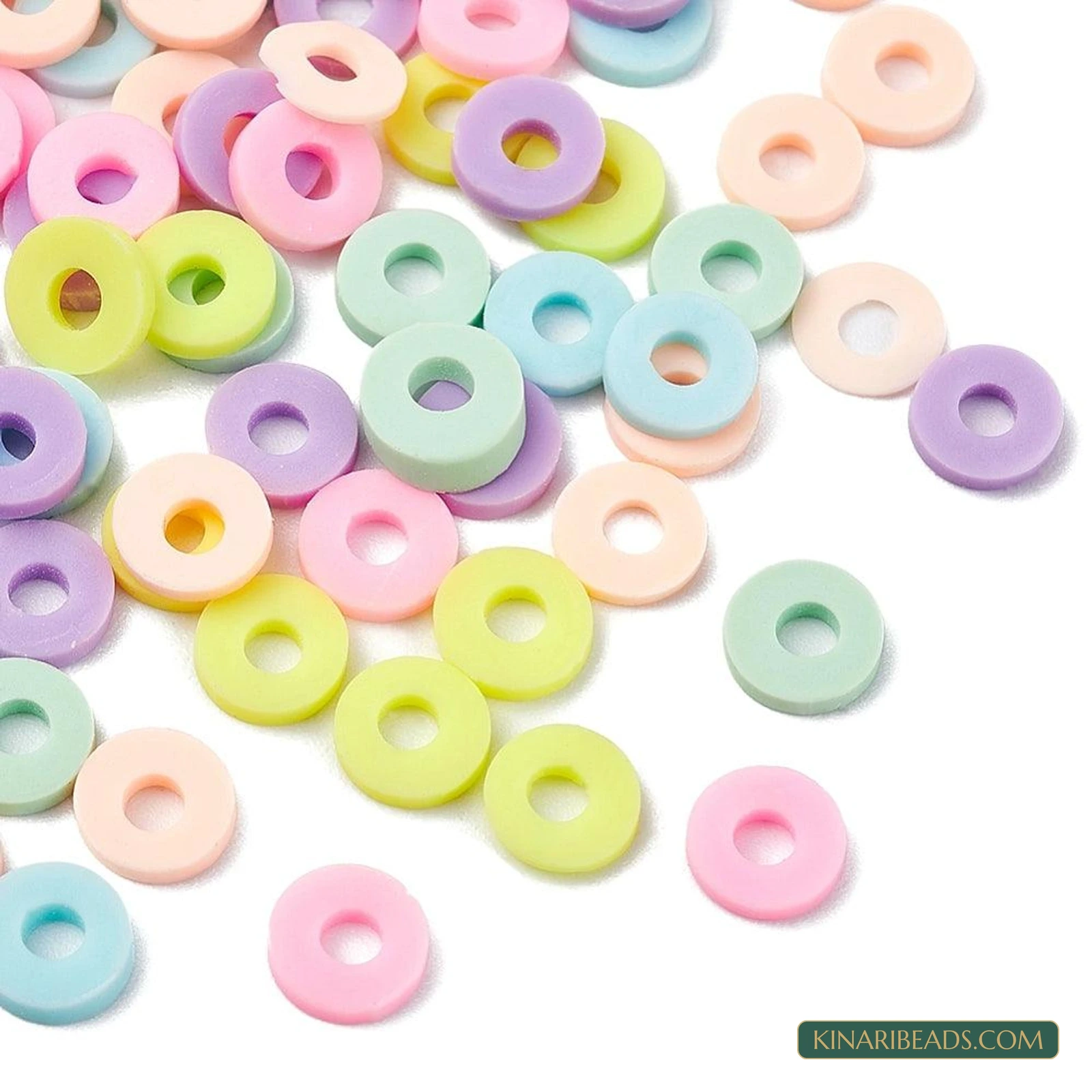 Glass Seed, Heishi & Acrylic Beads Bracelet Making Kit product image